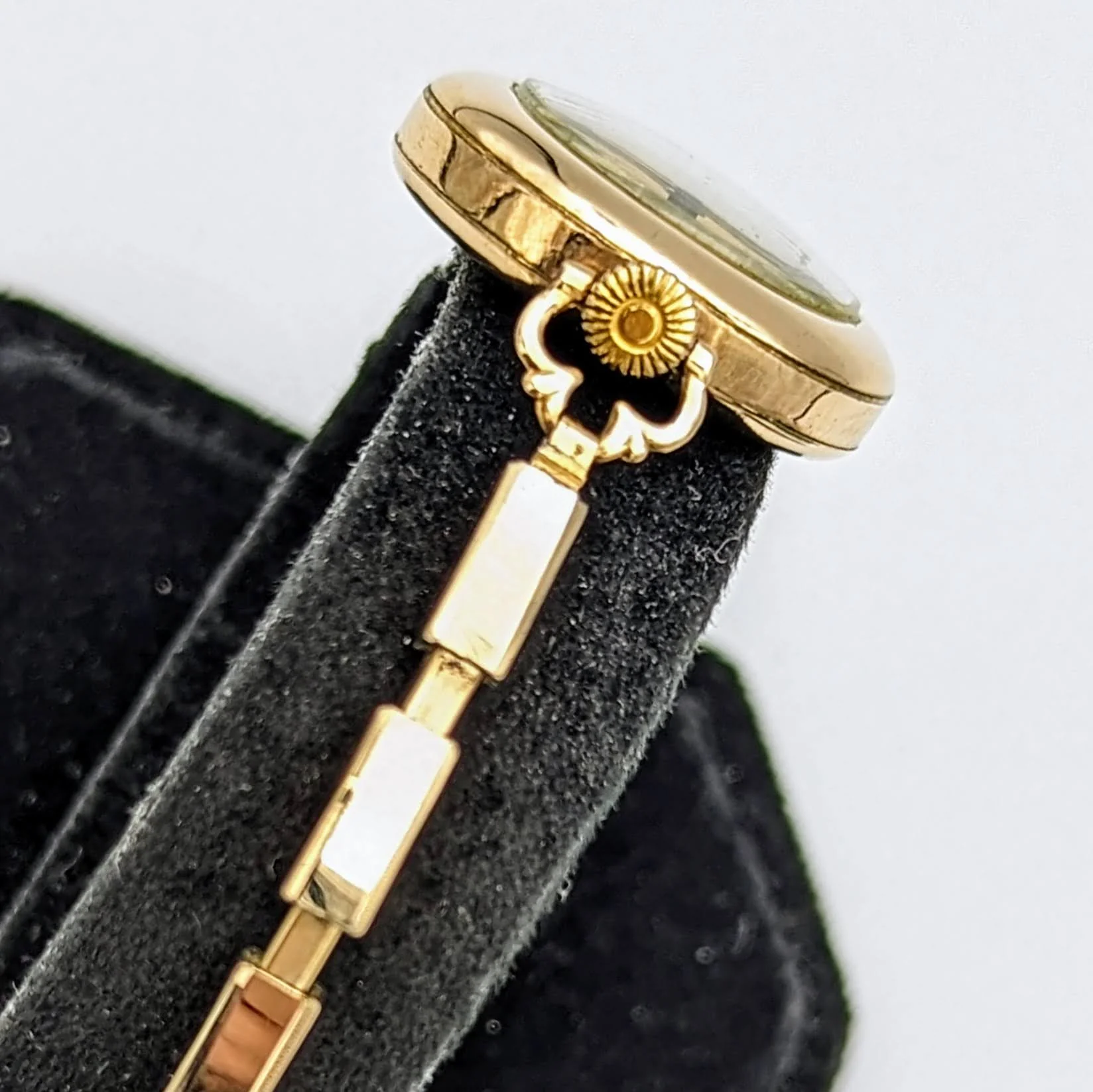 1890s PRIDE Transitional Wristwatch Swiss Movement 15 Jewels 2 Adjustments 12K GF - Image 4