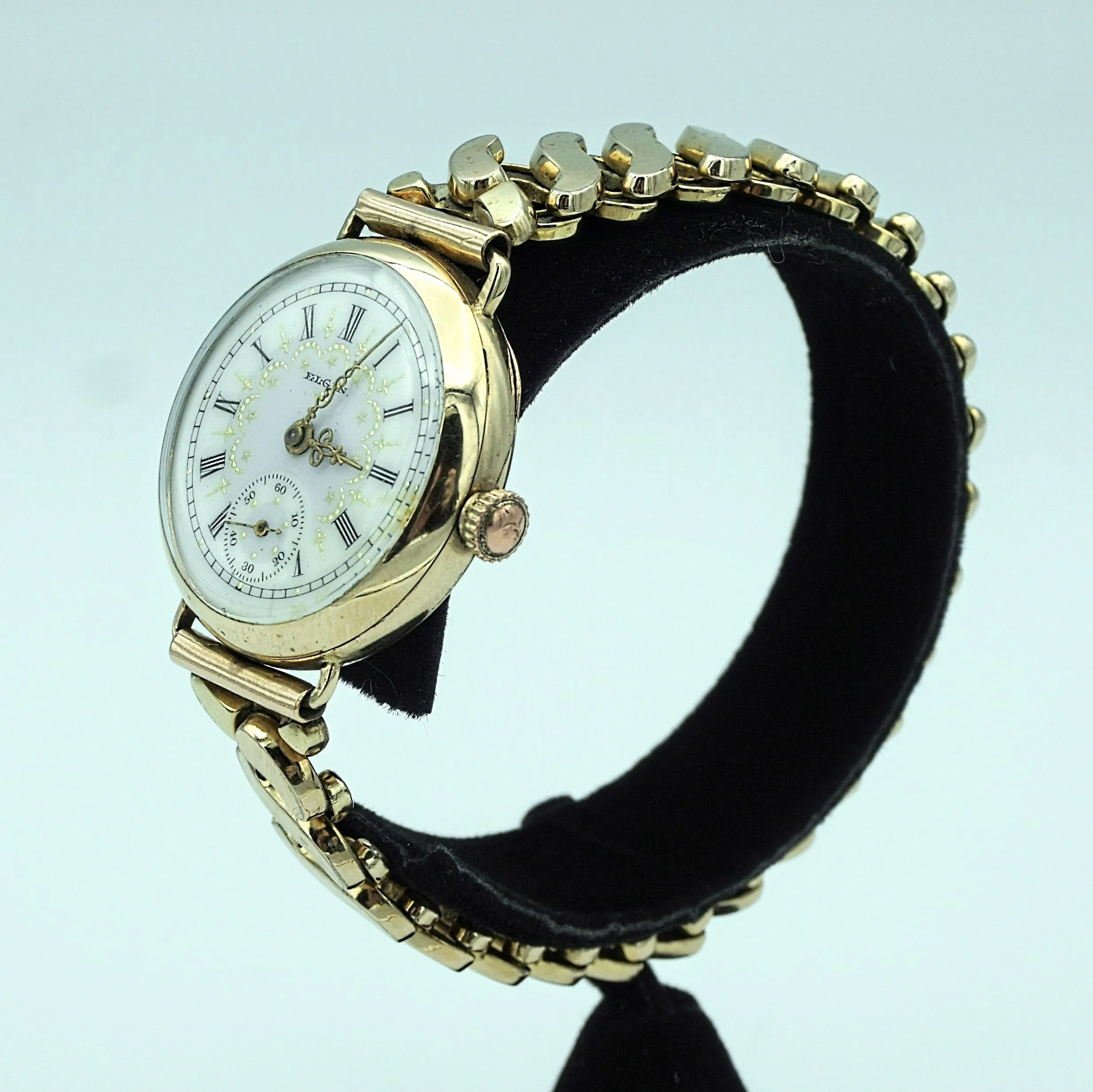 1902 Beautiful Antique Elgin Trench Watch Caliber Grade 269 7 Jewels Runs Great - Image 3