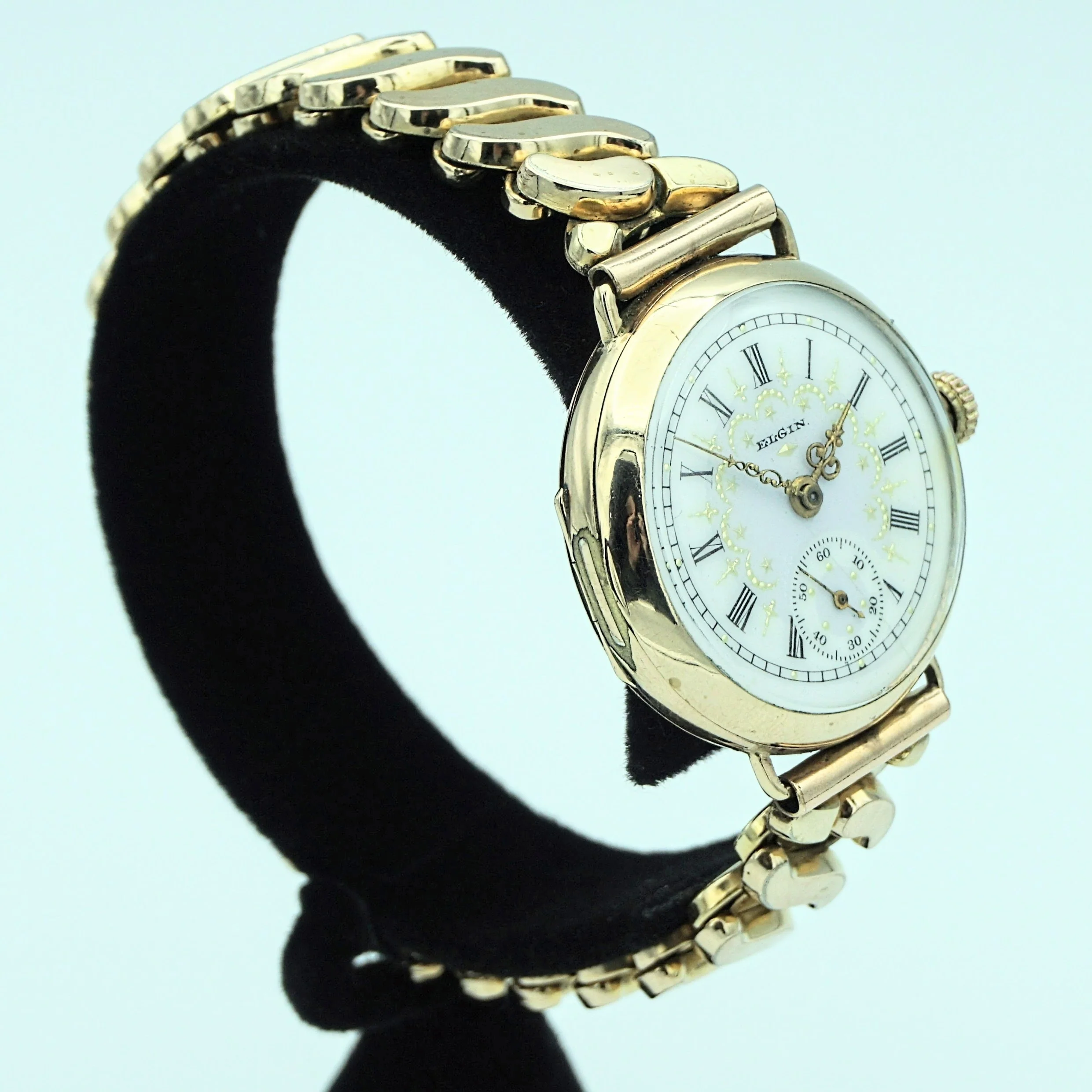 1902 Beautiful Antique Elgin Trench Watch Caliber Grade 269 7 Jewels Runs Great - Image 6