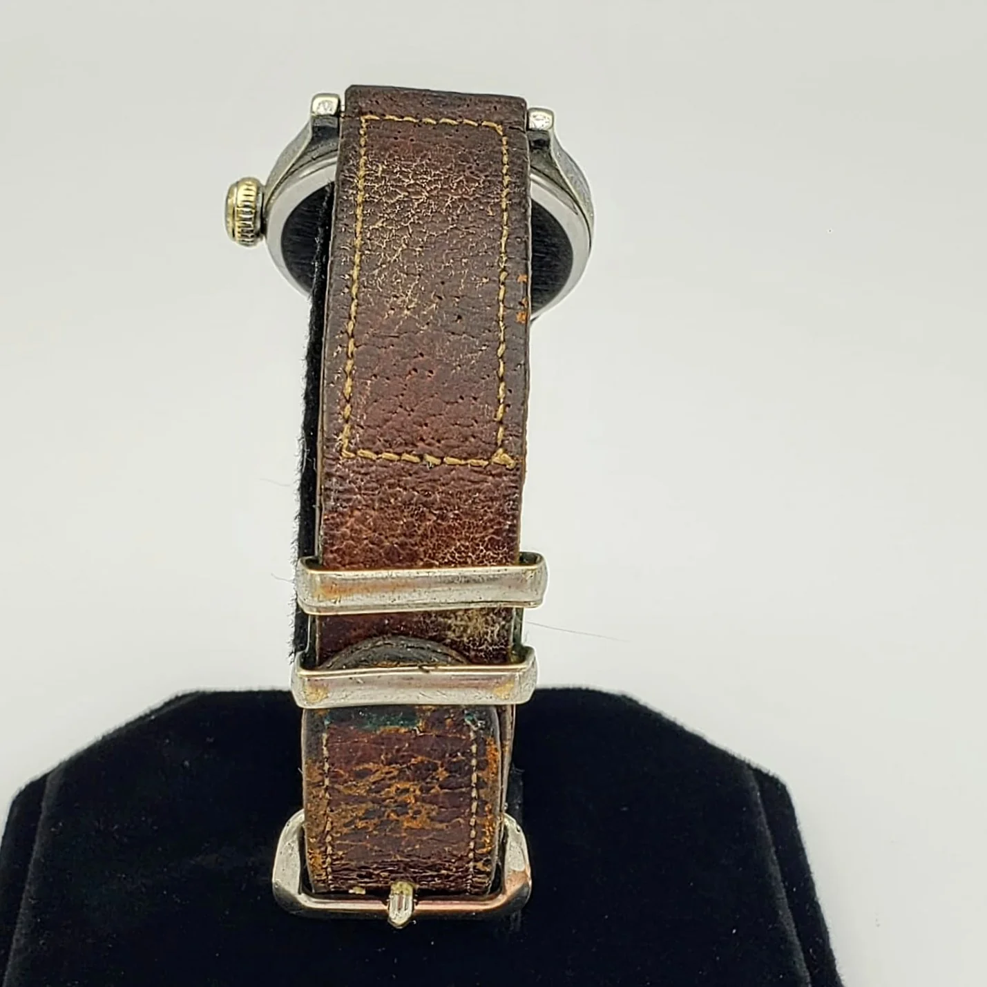 1905 Dueber-Hampden Wristwatch Military Service Size 3/0s 15J Watch - Image 10