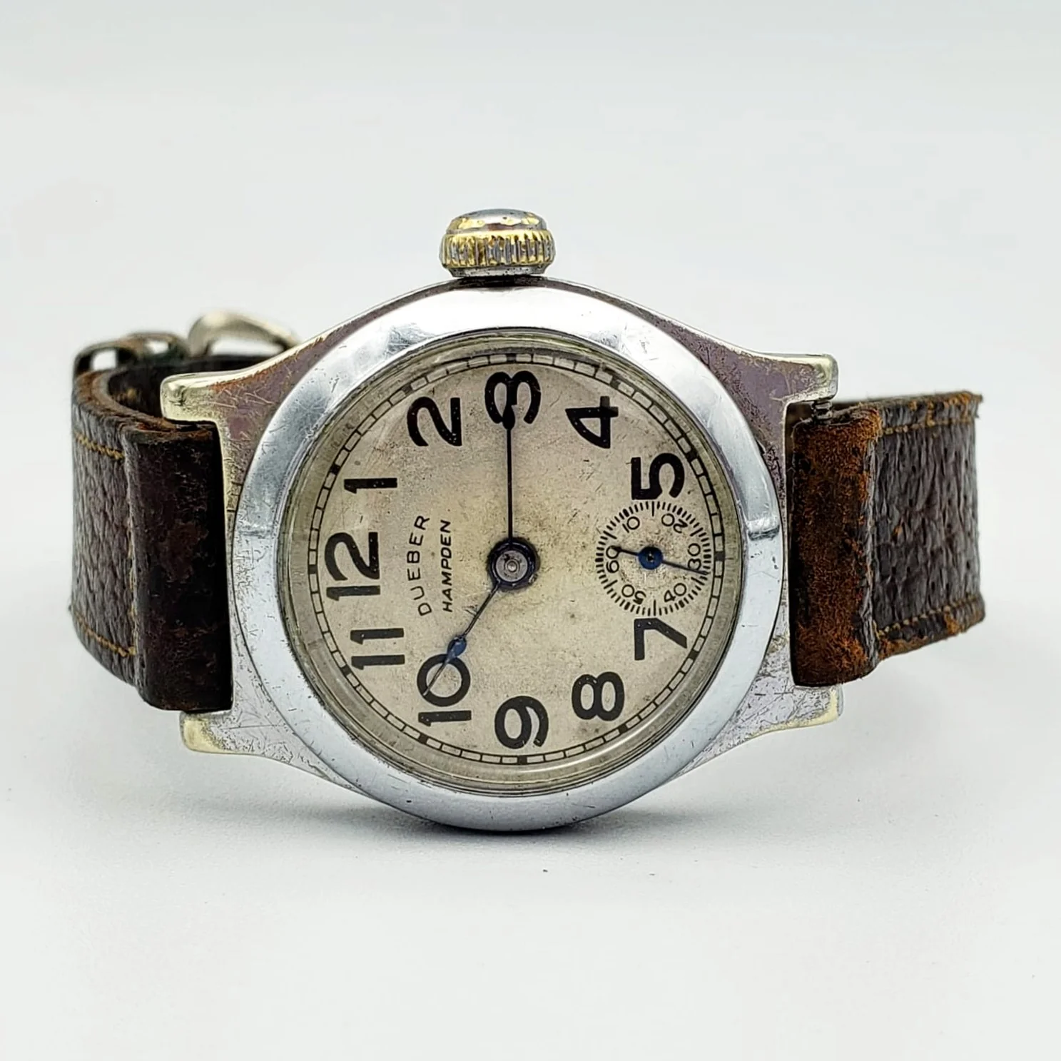 1905 Dueber-Hampden Wristwatch Military Service Size 3/0s 15J Watch - Image 14