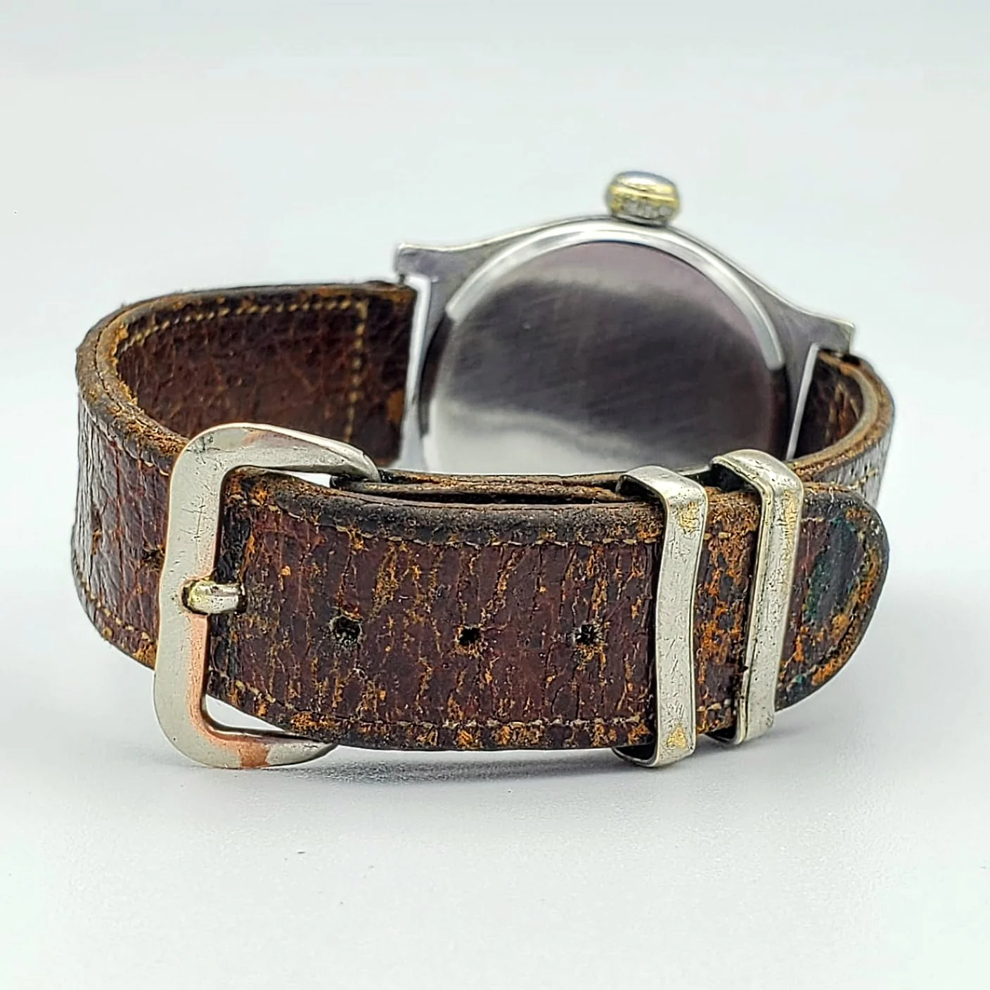 1905 Dueber-Hampden Wristwatch Military Service Size 3/0s 15J Watch - Image 15