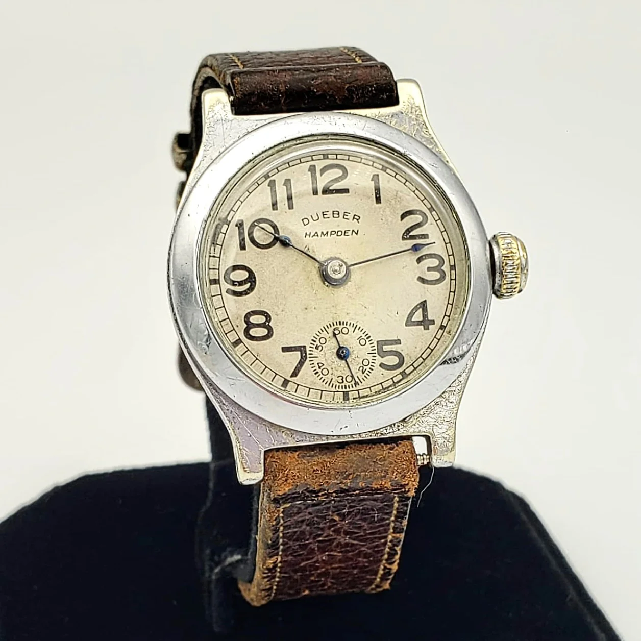 1905 Dueber-Hampden Wristwatch Military Service Size 3/0s 15J Watch - Image 3