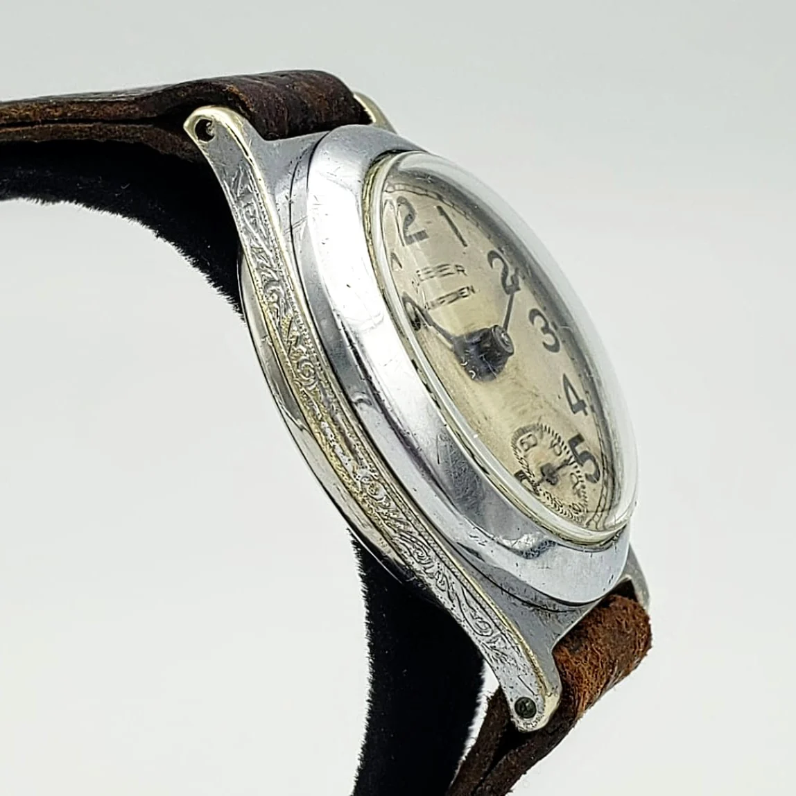 1905 Dueber-Hampden Wristwatch Military Service Size 3/0s 15J Watch - Image 5