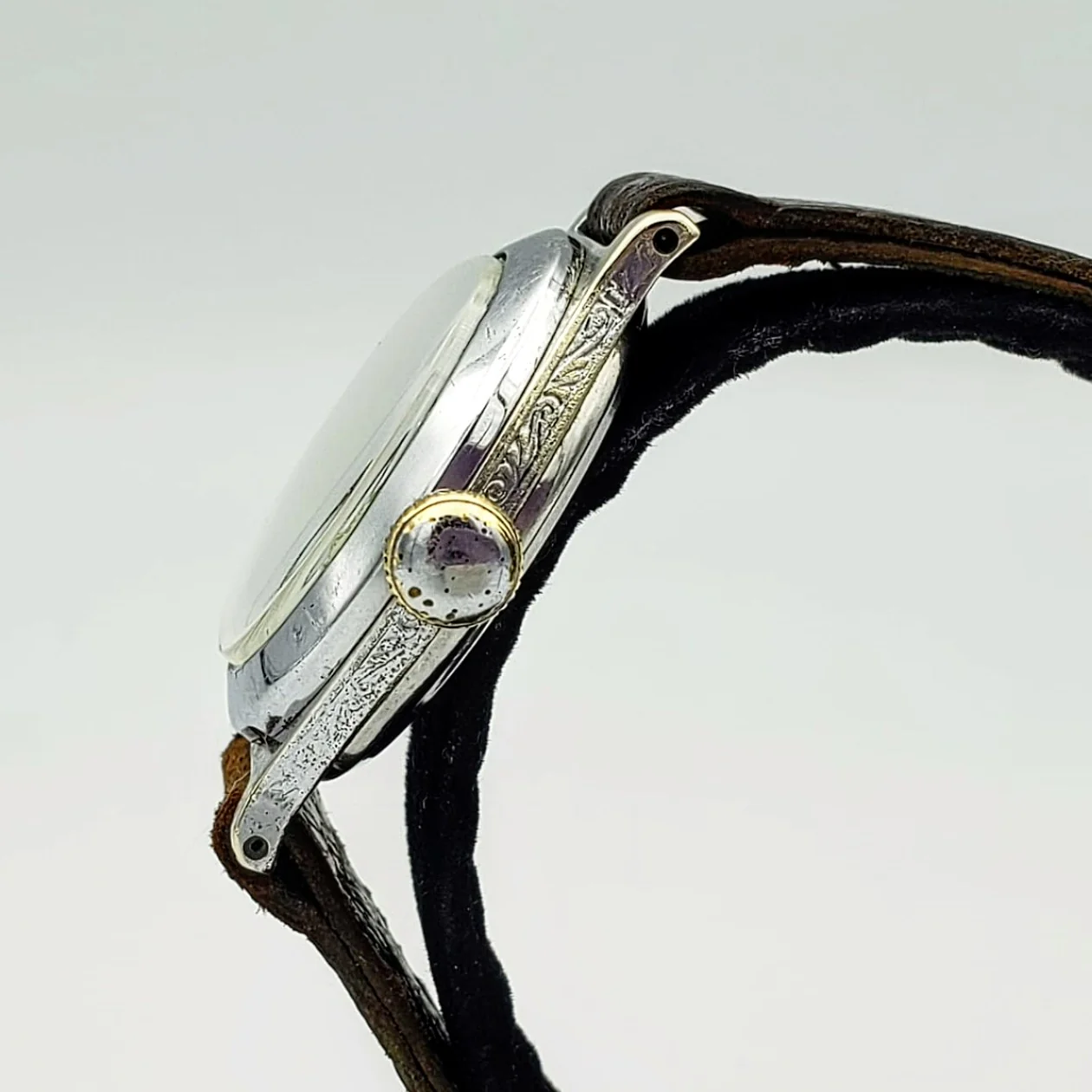 1905 Dueber-Hampden Wristwatch Military Service Size 3/0s 15J Watch - Image 9