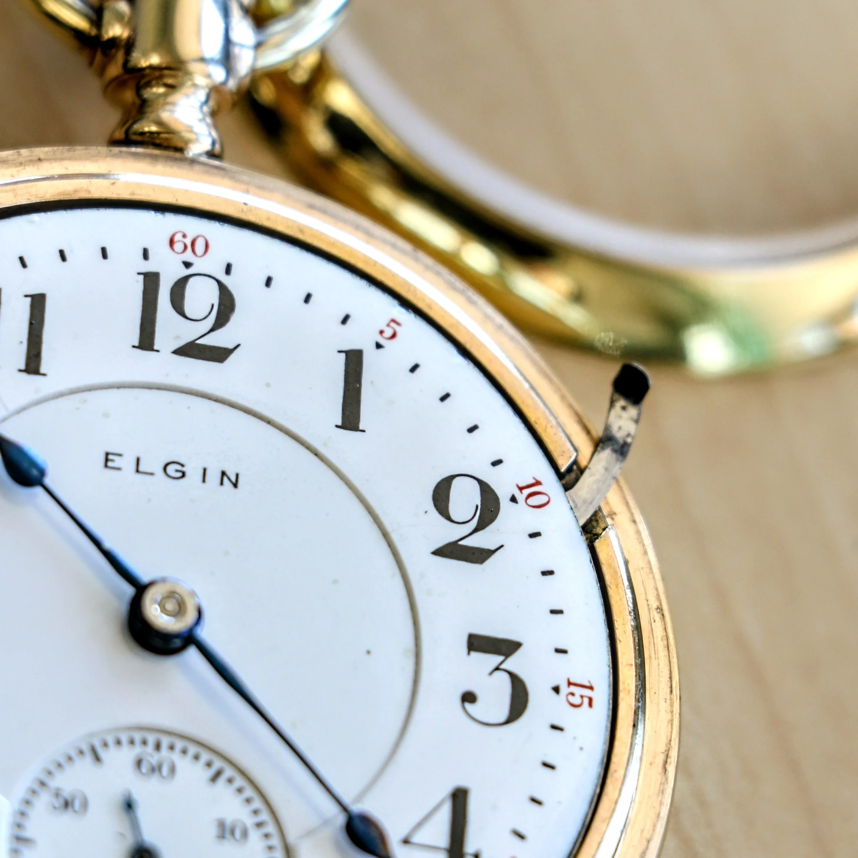 1905 ELGIN Pocket Watch 18s 21 Jewels Railroad Grade No. 349 Vintage U.S.A. Made - Image 12