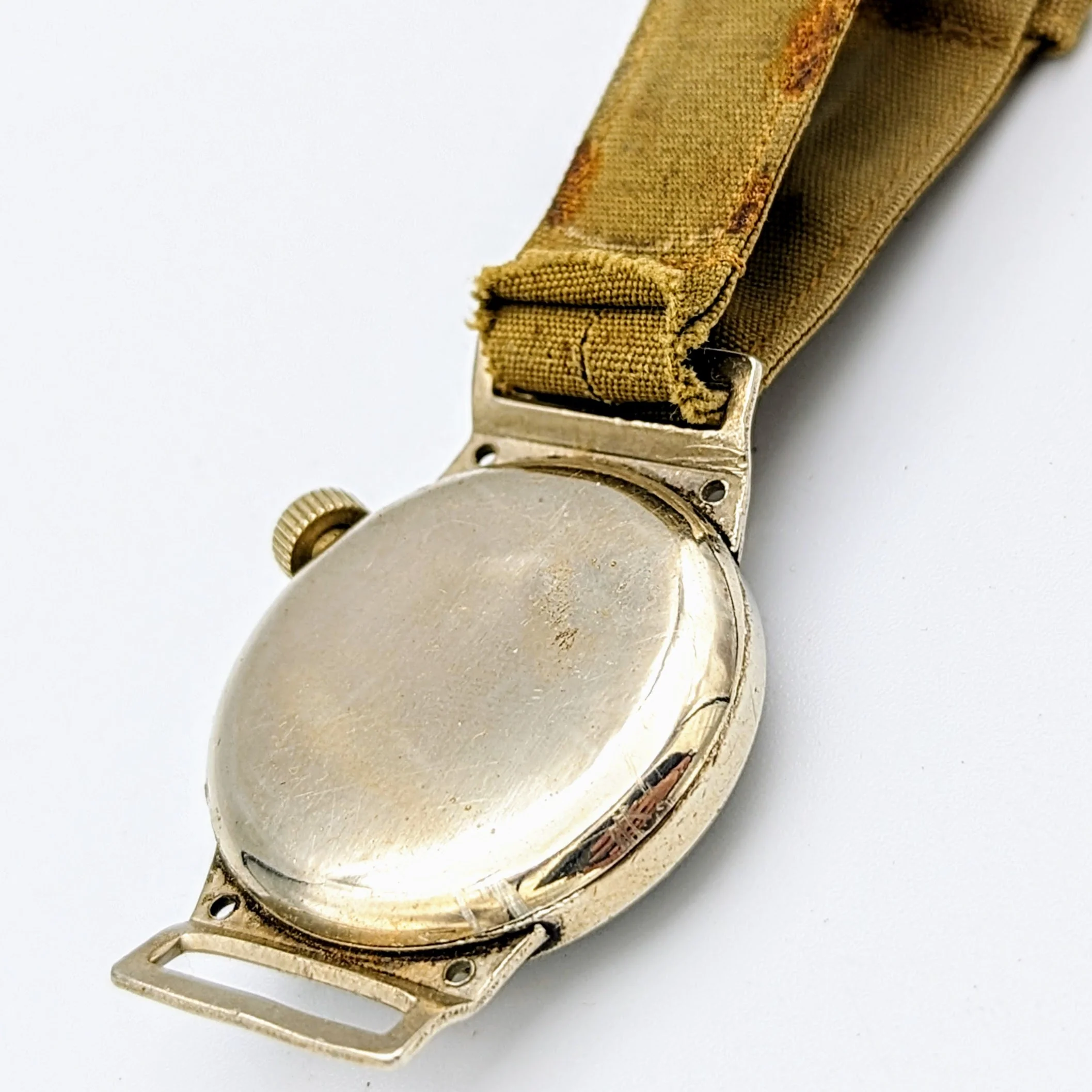1906 HAMPDEN "Molly Stark" Trench Watch 7 Jewels U.S. Army Wristwatch - Image 12