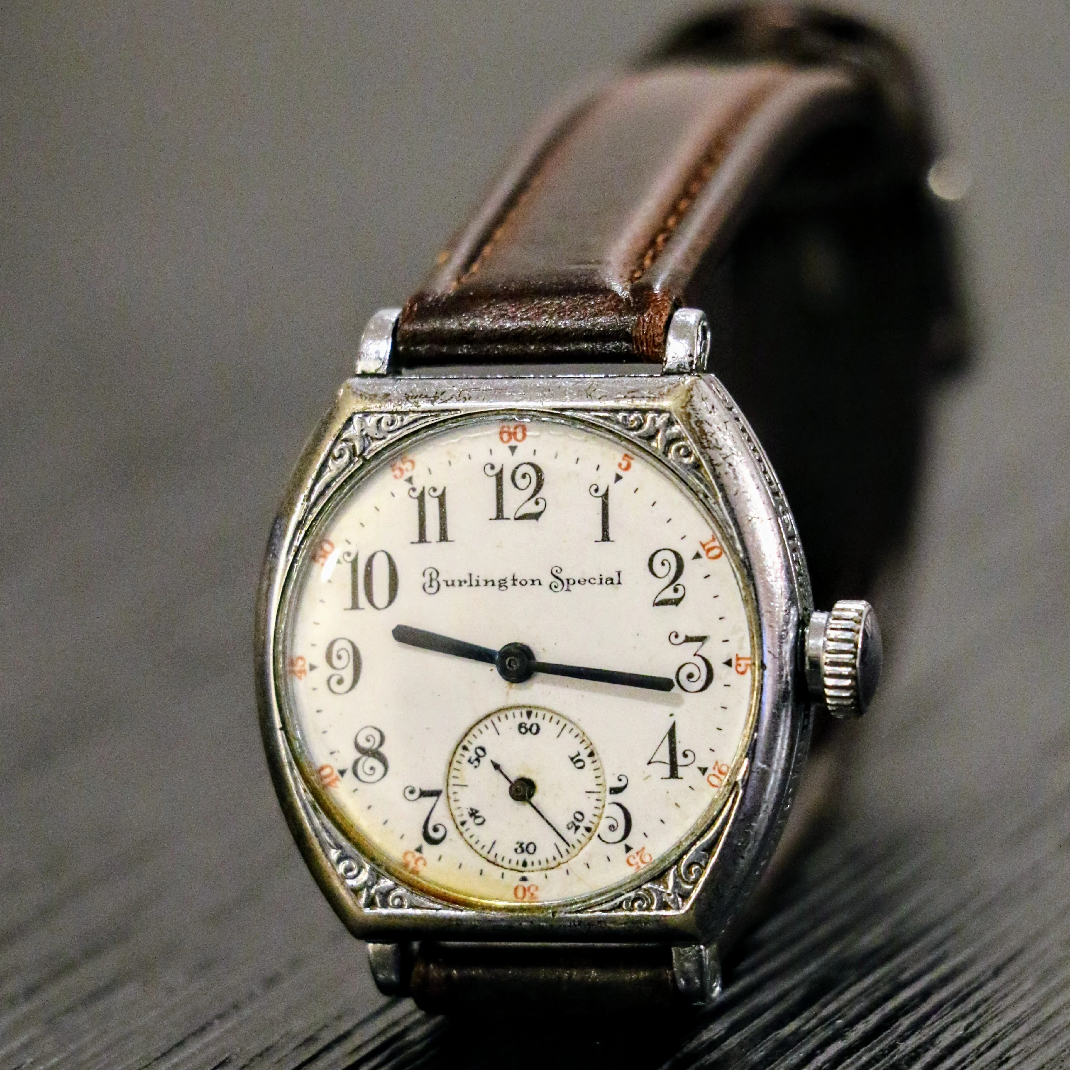 1907 BURLINGTON SPECIAL Art Deco Wristwatch Grade 37 U.S.A. Watch - Image 10