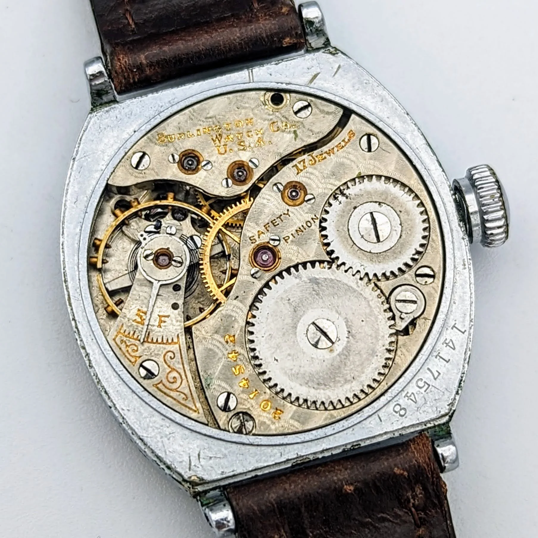 1907 BURLINGTON SPECIAL Art Deco Wristwatch Grade 37 U.S.A. Watch - Image 11