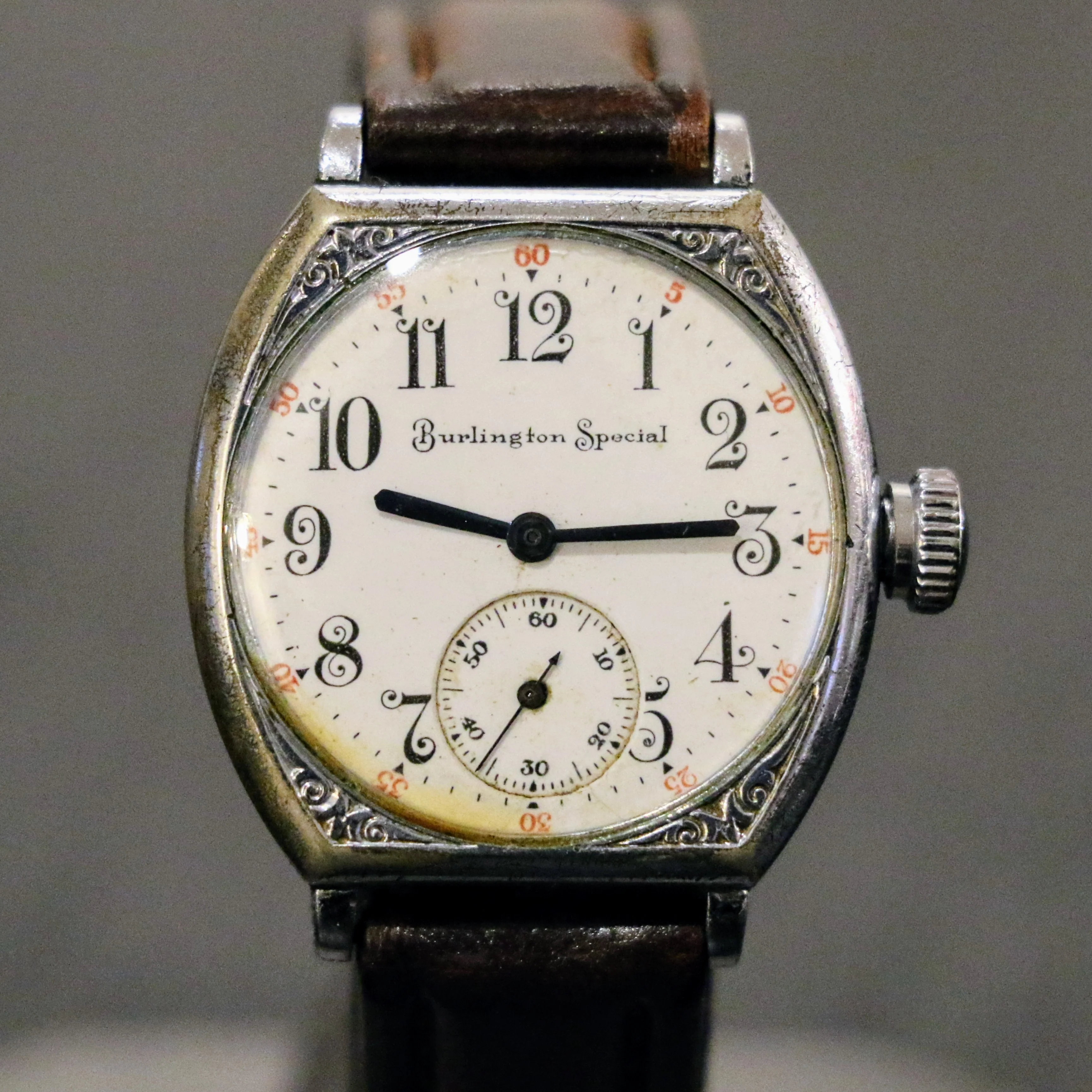 1907 BURLINGTON SPECIAL Art Deco Wristwatch Grade 37 U.S.A. Watch - Image 3