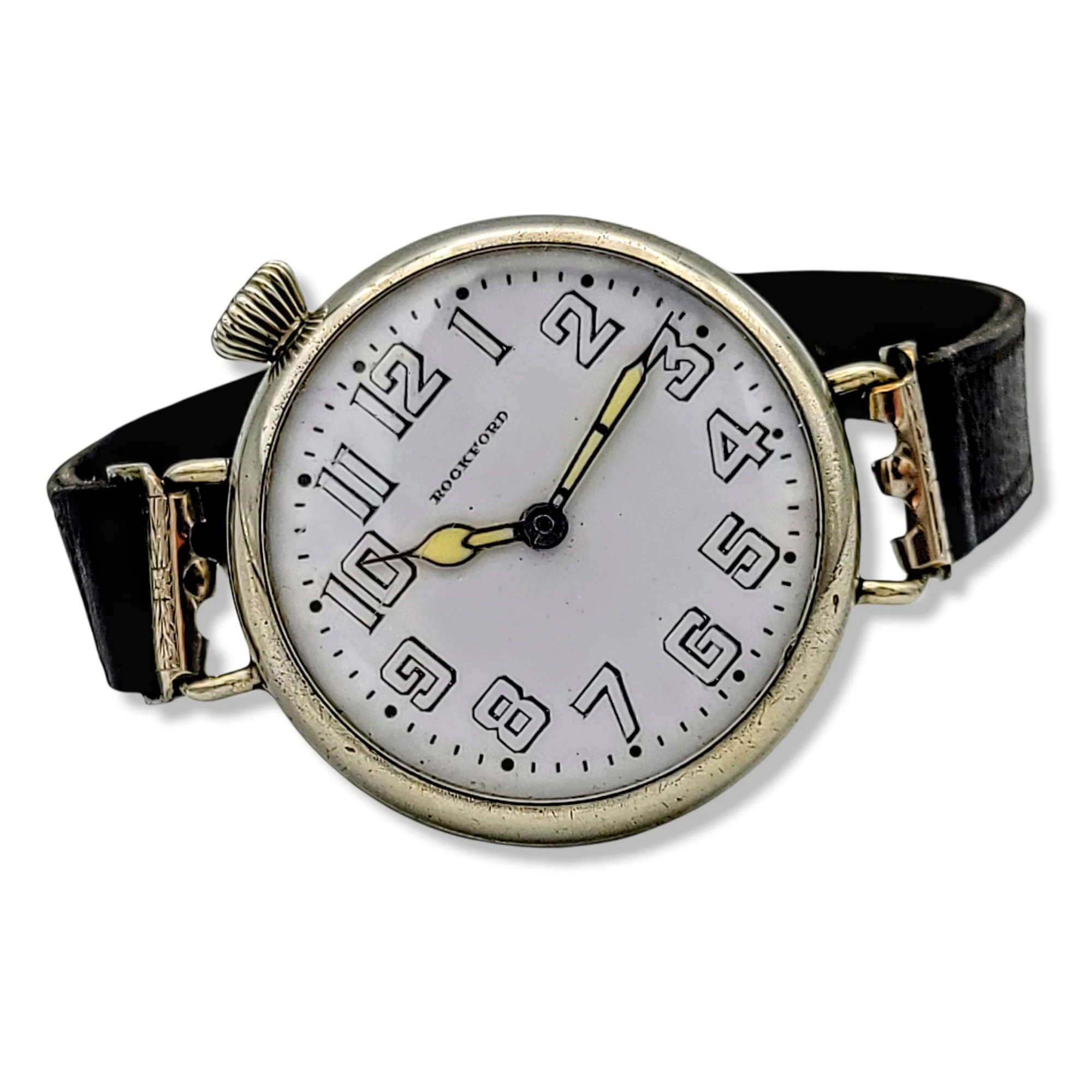 1910 ROCKFORD Trench Watch 15 Jewels Grade 164 - Image 14
