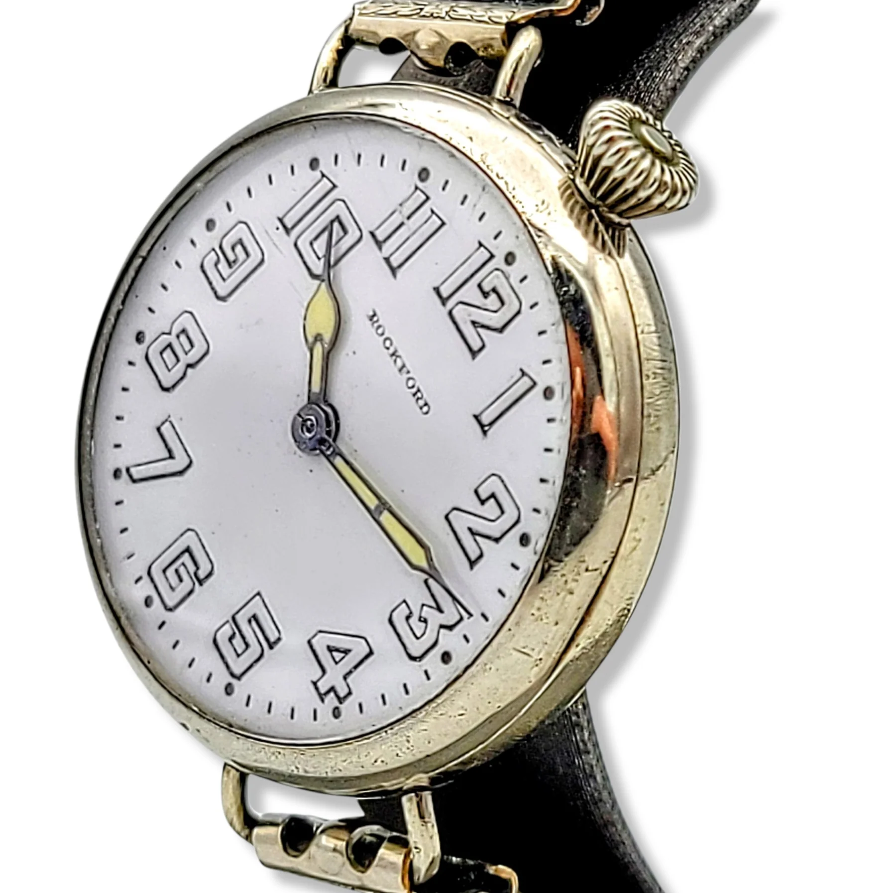 1910 ROCKFORD Trench Watch 15 Jewels Grade 164 - Image 16