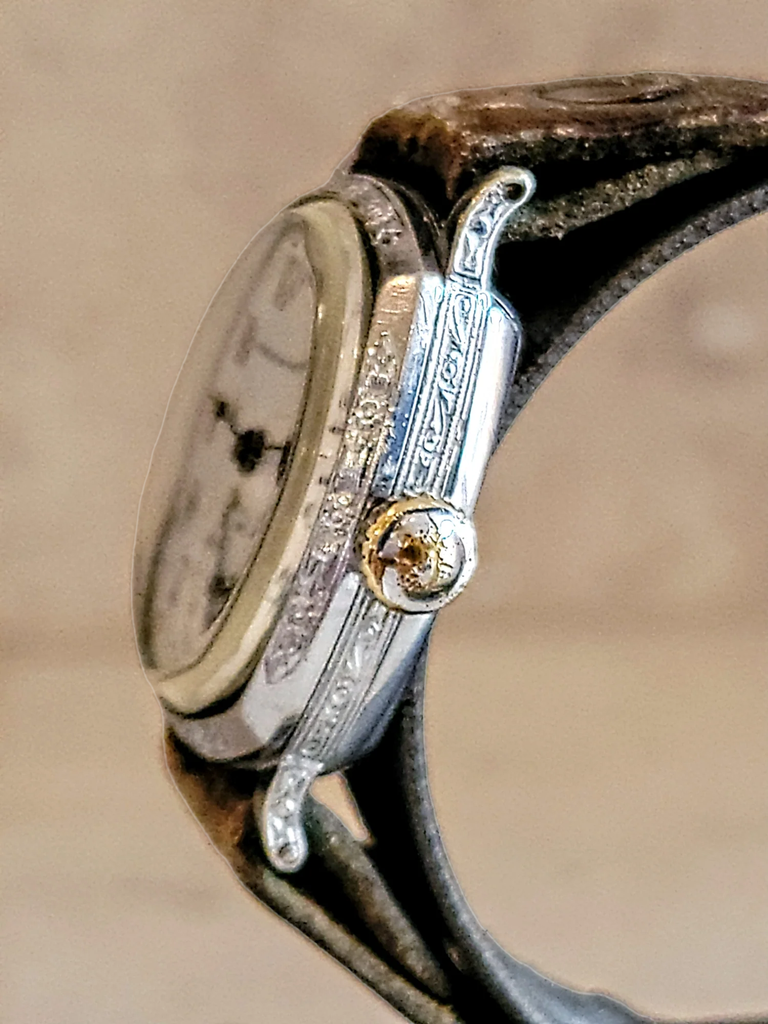 1914 WASHINGTON Wristwatch By Illinois Watch Co. Grade 35 U.S.A. - Image 7