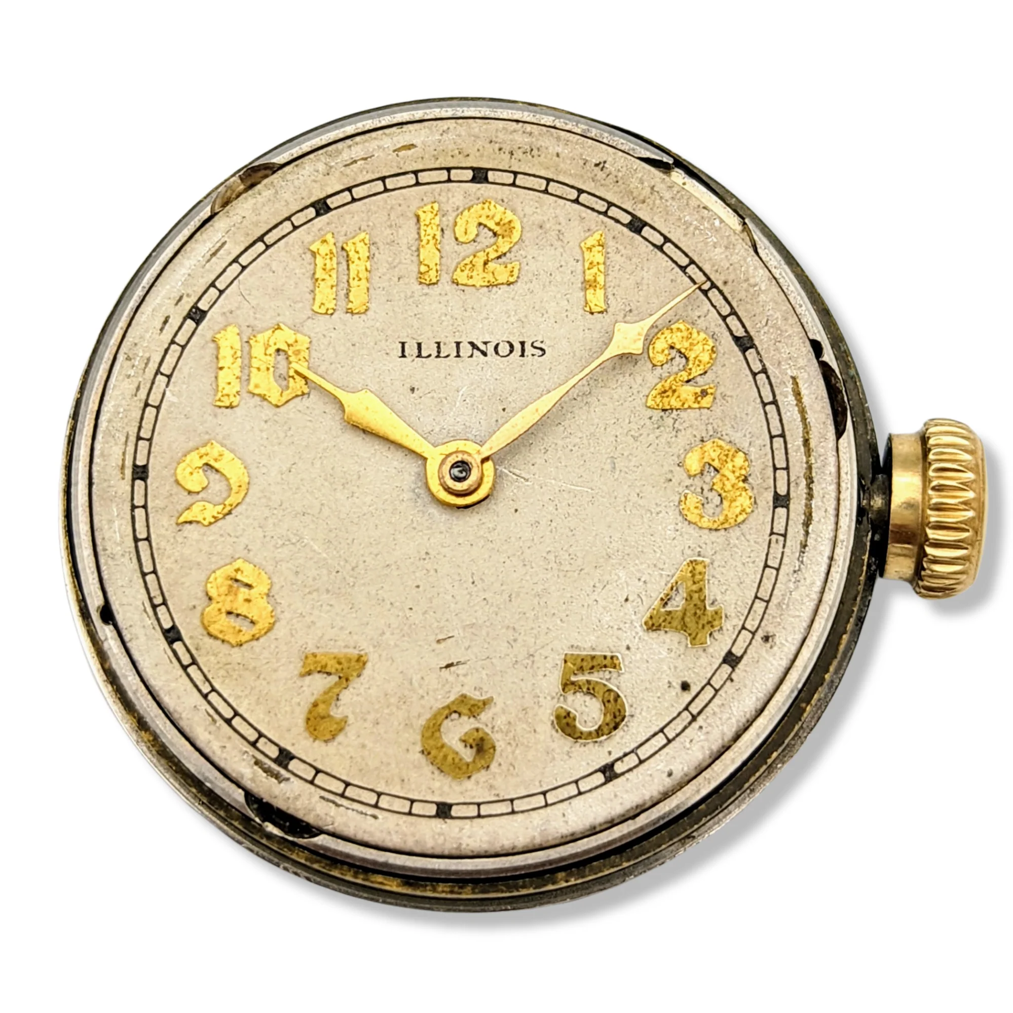 1916 ILLINOIS Watch 15 Jewels Cal. Grade 23 U.S.A. Made - Image 13