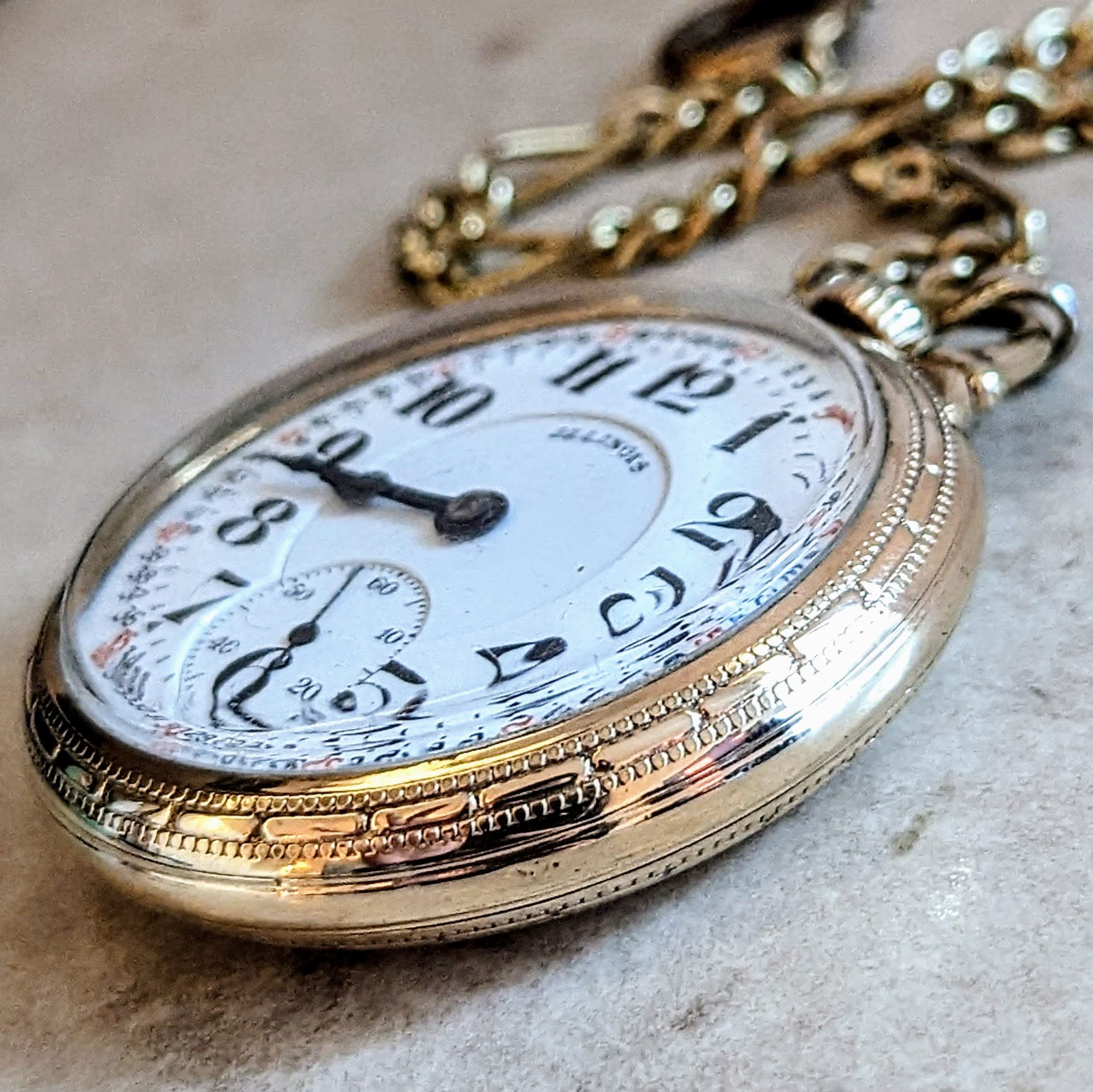 1918 Illinois Bunn Special Pocket Watch Railroad Grade Model 9 Size 16s 21J 6 ADJs - Image 6