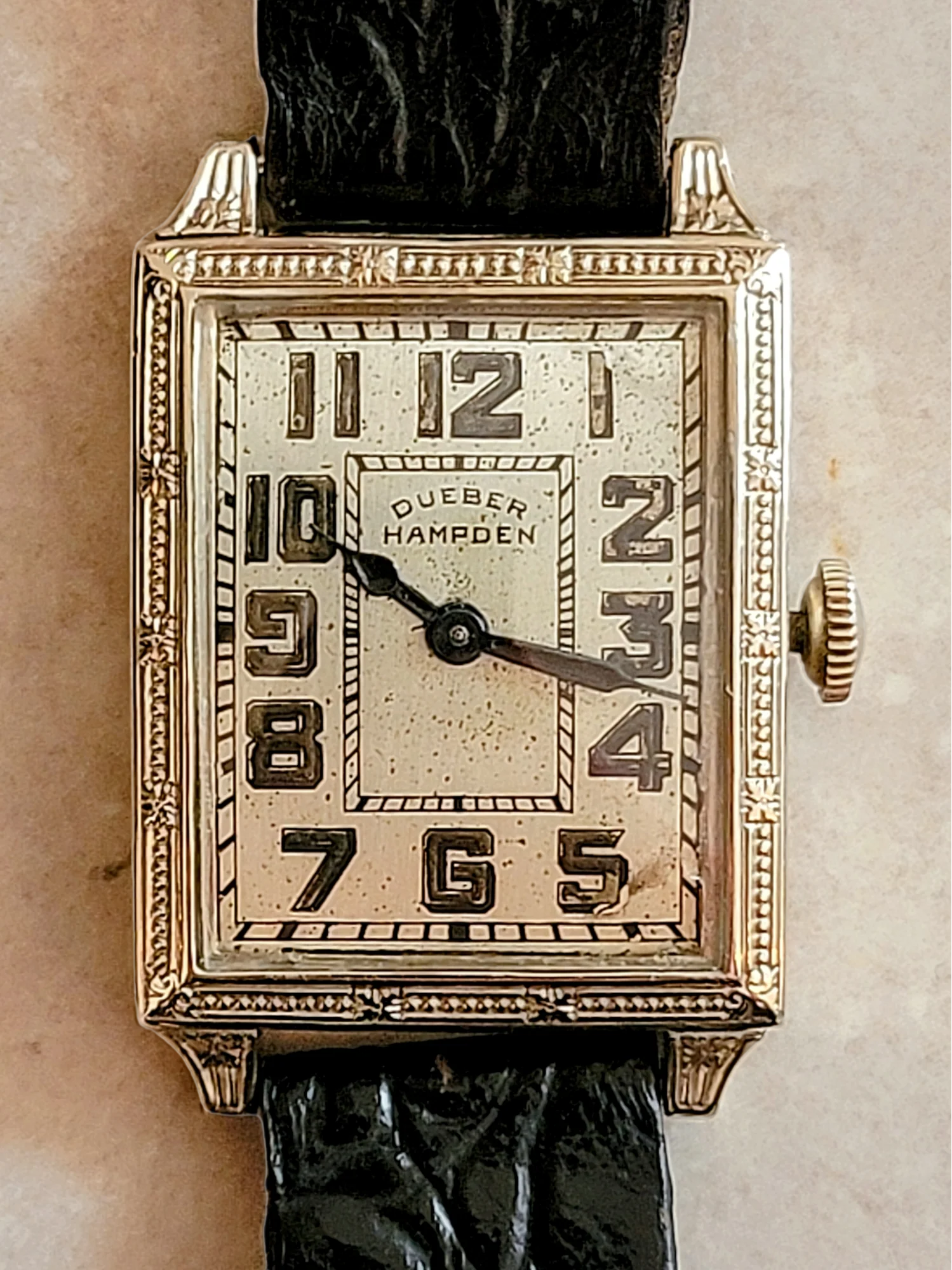 1919 DUEBER-HAMPDEN Man O' Fashion Watch 15 Jewels U.S.A. - Image 11