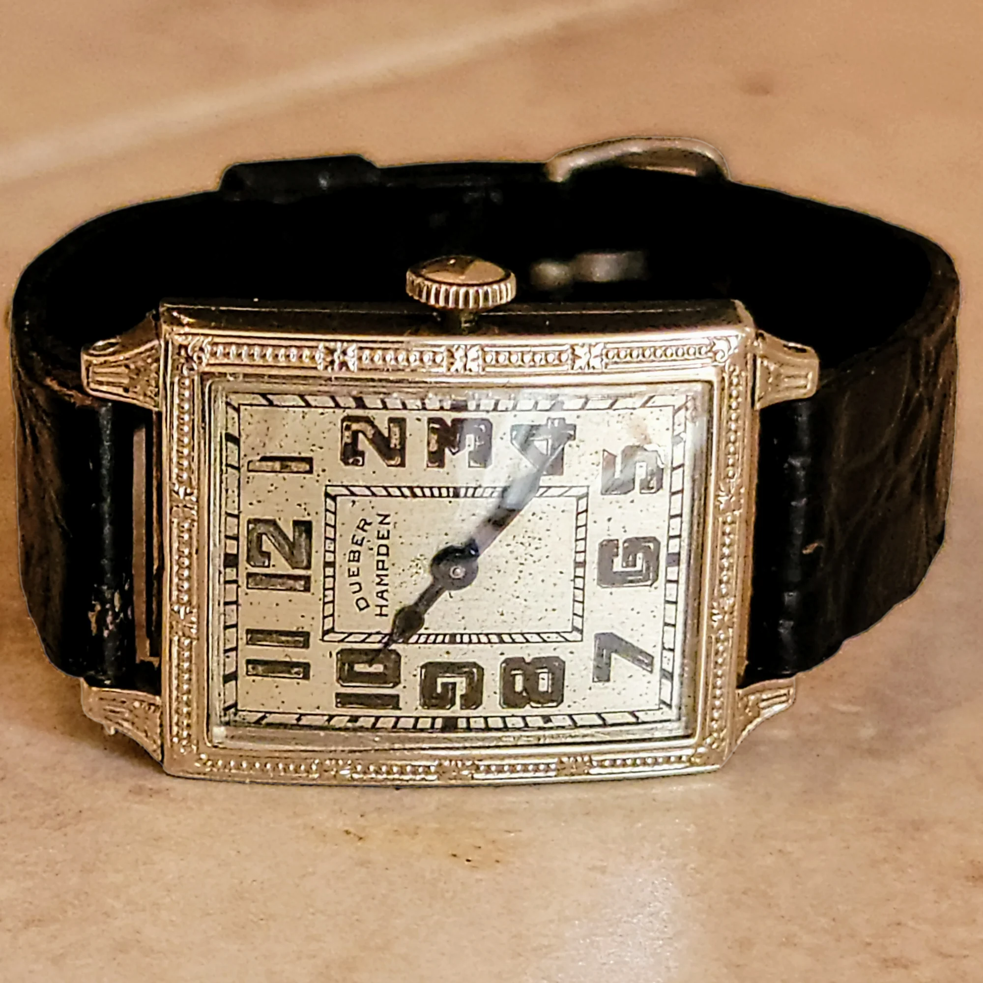 1919 DUEBER-HAMPDEN Man O' Fashion Watch 15 Jewels U.S.A. - Image 13