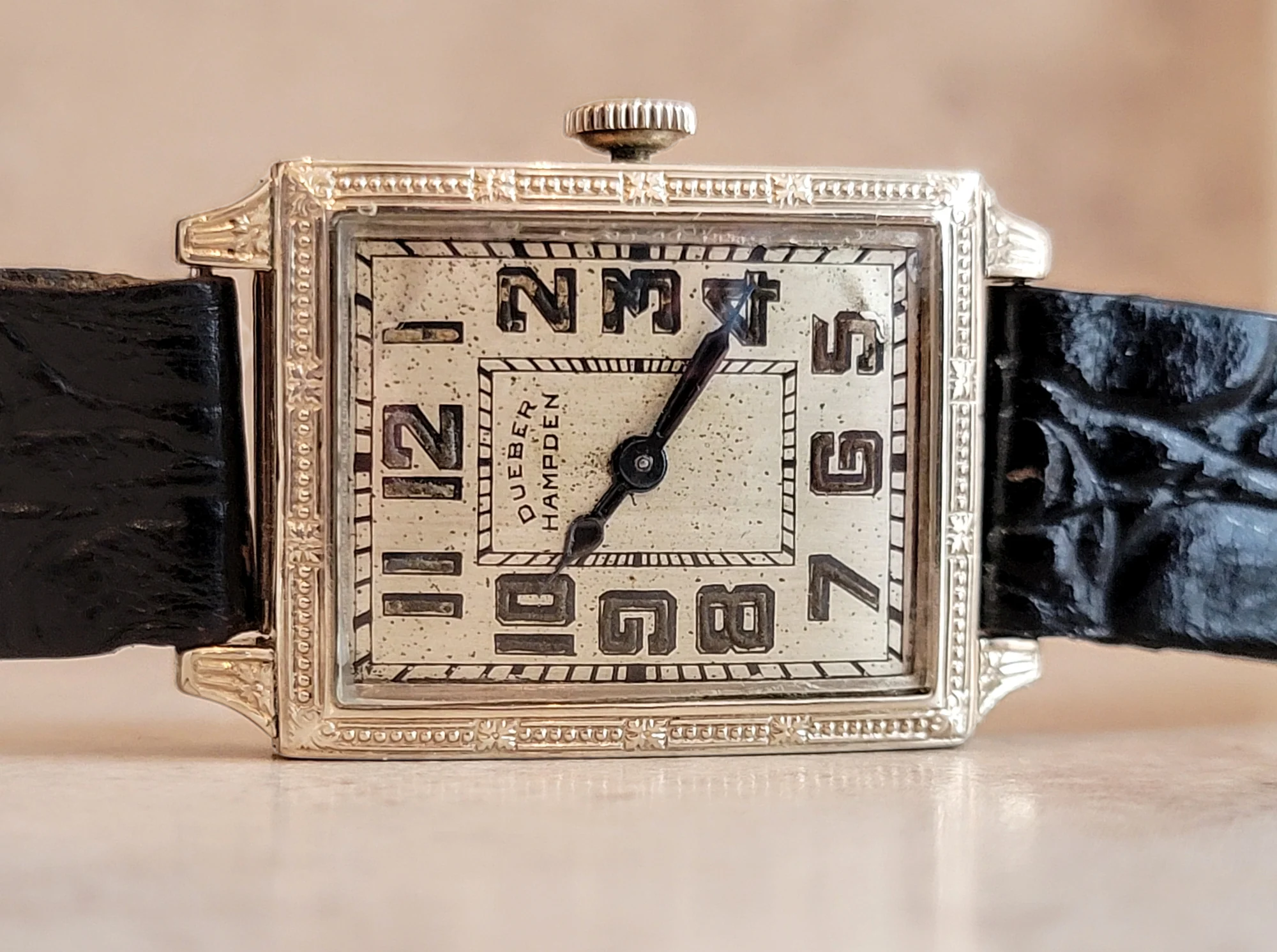 1919 DUEBER-HAMPDEN Man O' Fashion Watch 15 Jewels U.S.A. - Image 14