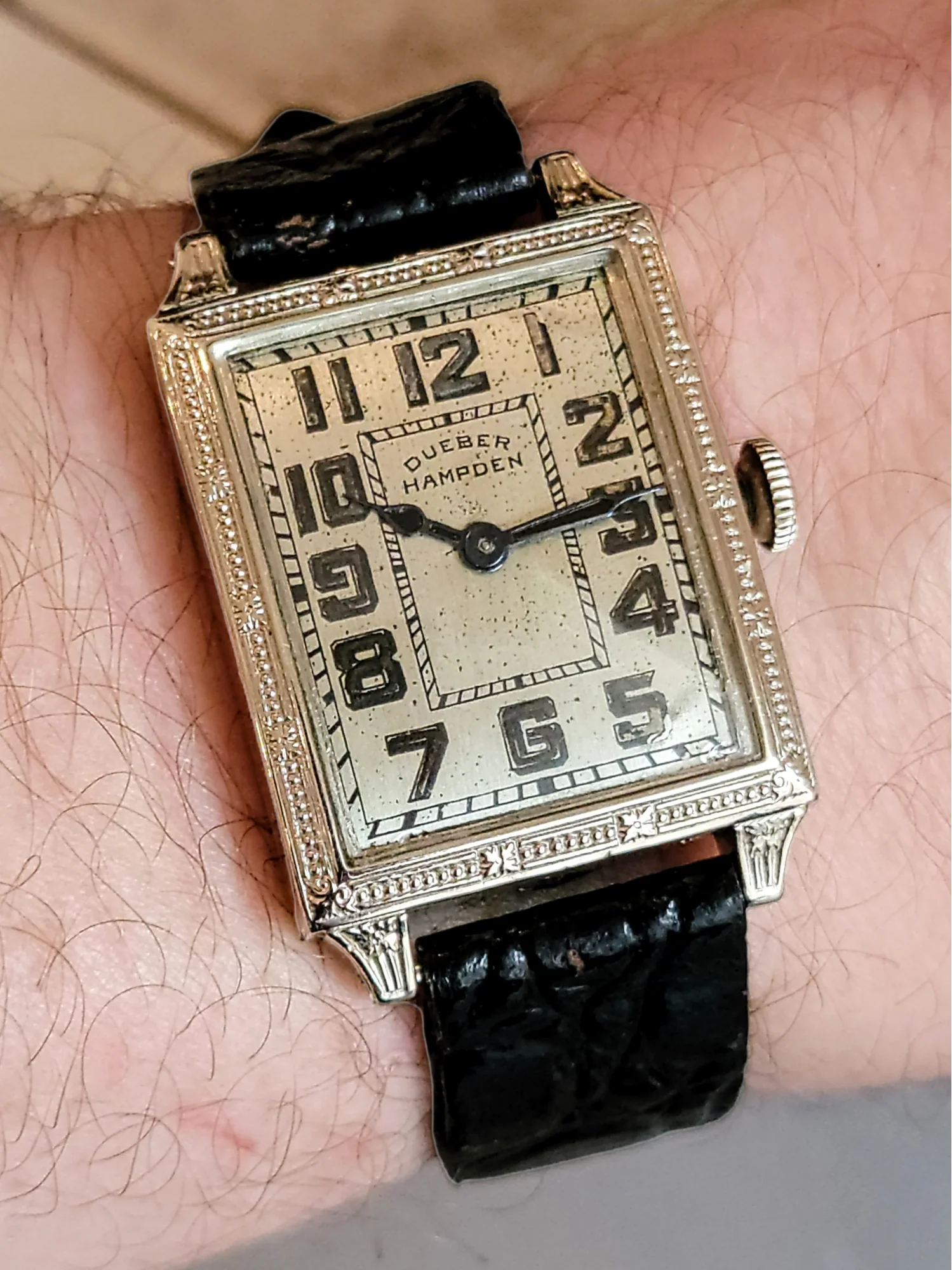 1919 DUEBER-HAMPDEN Man O' Fashion Watch 15 Jewels U.S.A. - Image 15