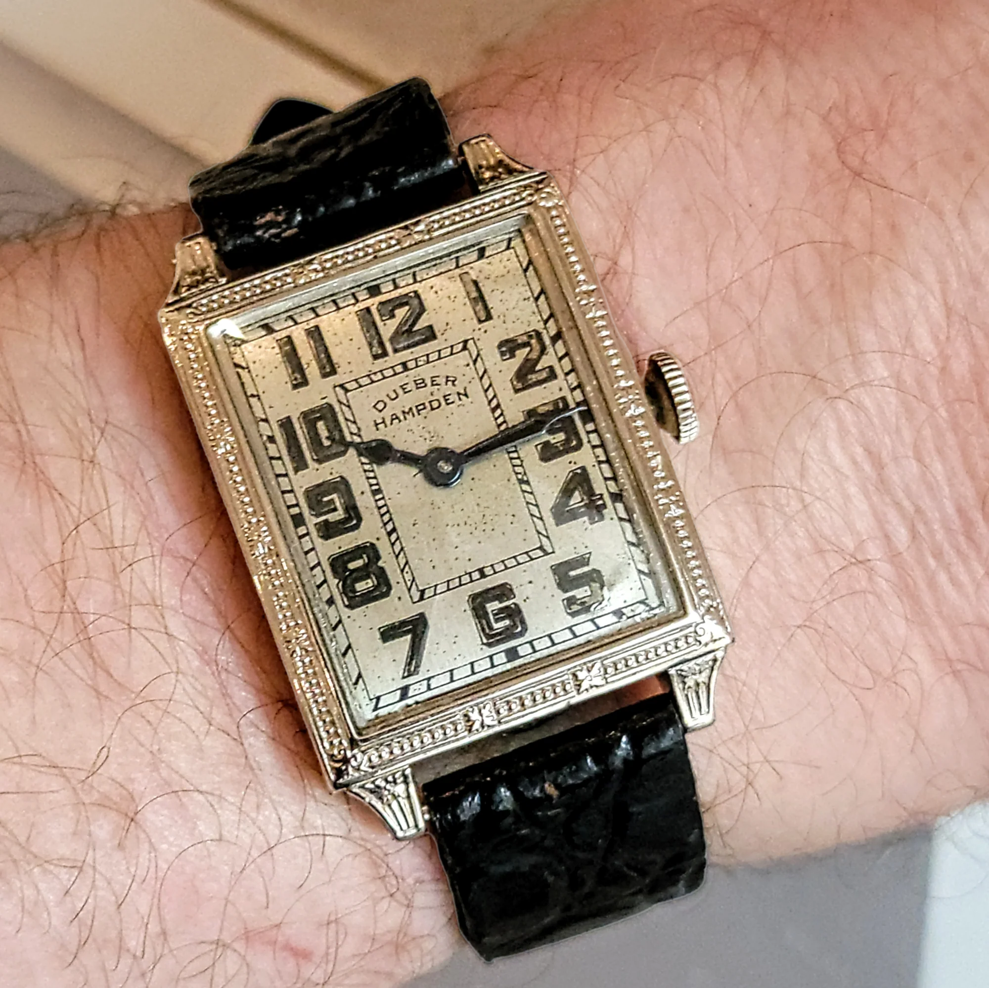 1919 DUEBER-HAMPDEN Man O' Fashion Watch 15 Jewels U.S.A. - Image 16