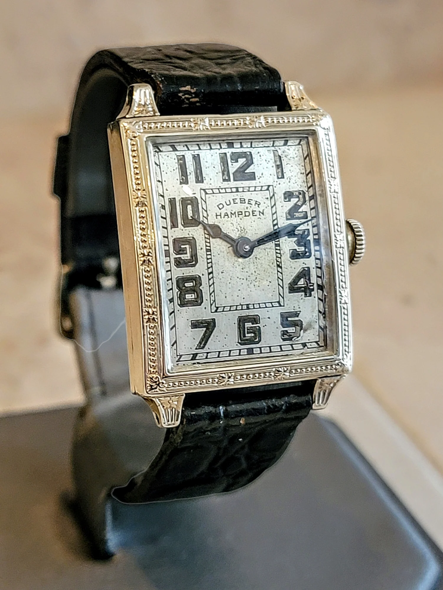 1919 DUEBER-HAMPDEN Man O' Fashion Watch 15 Jewels U.S.A. - Image 4