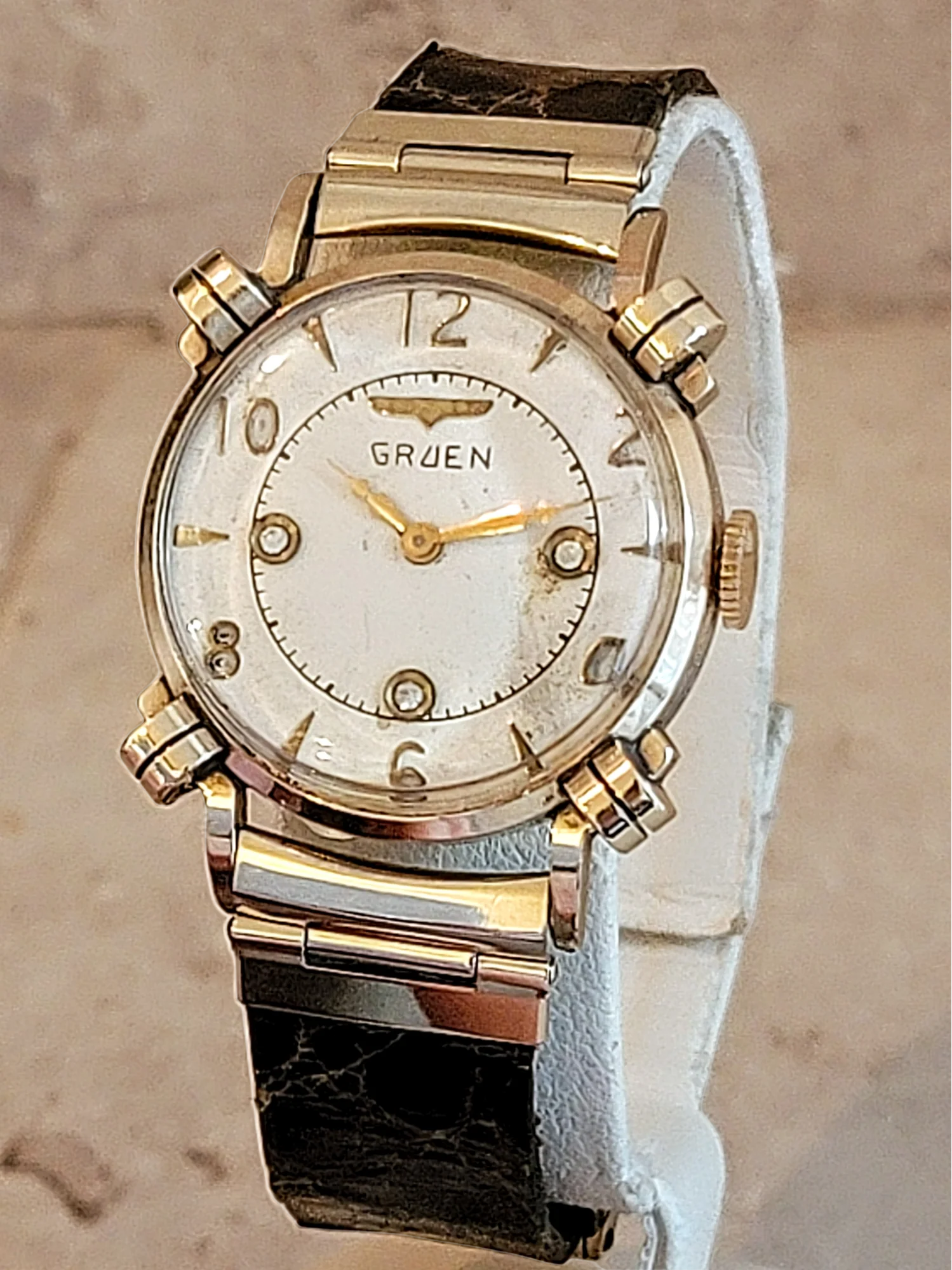 1924 GRUEN Guild Wristwatch 15 Jewels Cal. 153 Swiss - Image 10