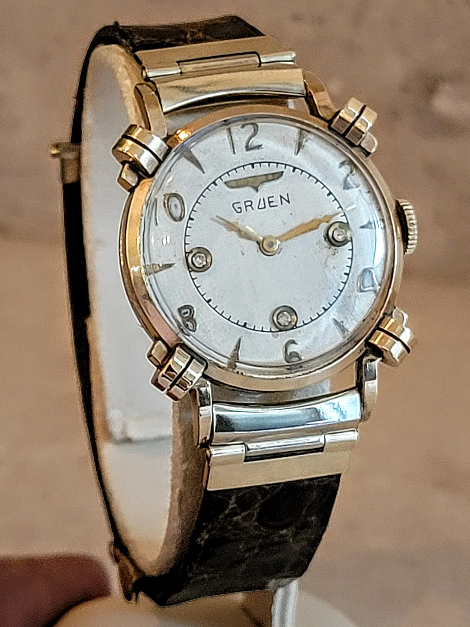 1924 GRUEN Guild Wristwatch 15 Jewels Cal. 153 Swiss - Image 11