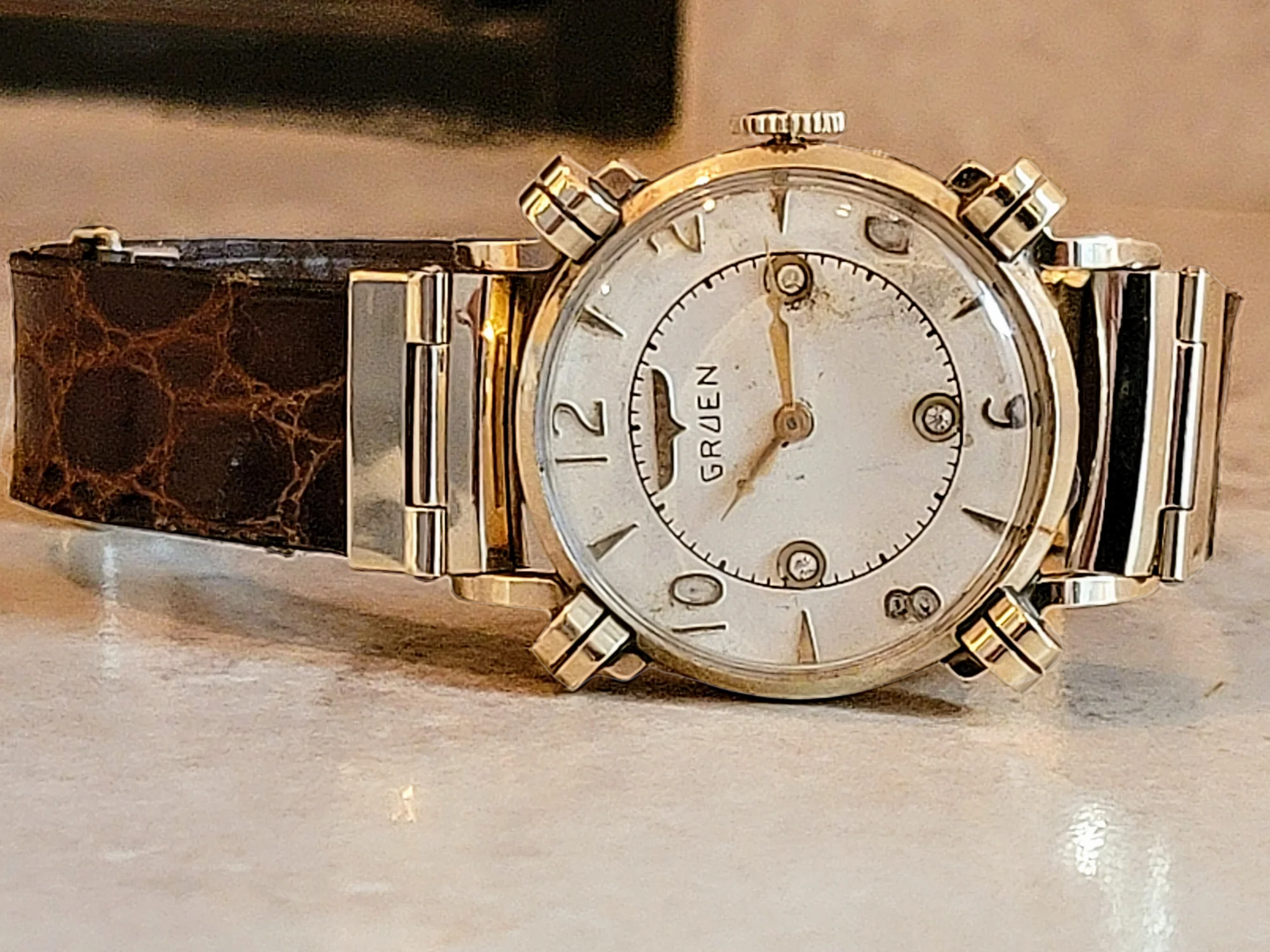 1924 GRUEN Guild Wristwatch 15 Jewels Cal. 153 Swiss - Image 5