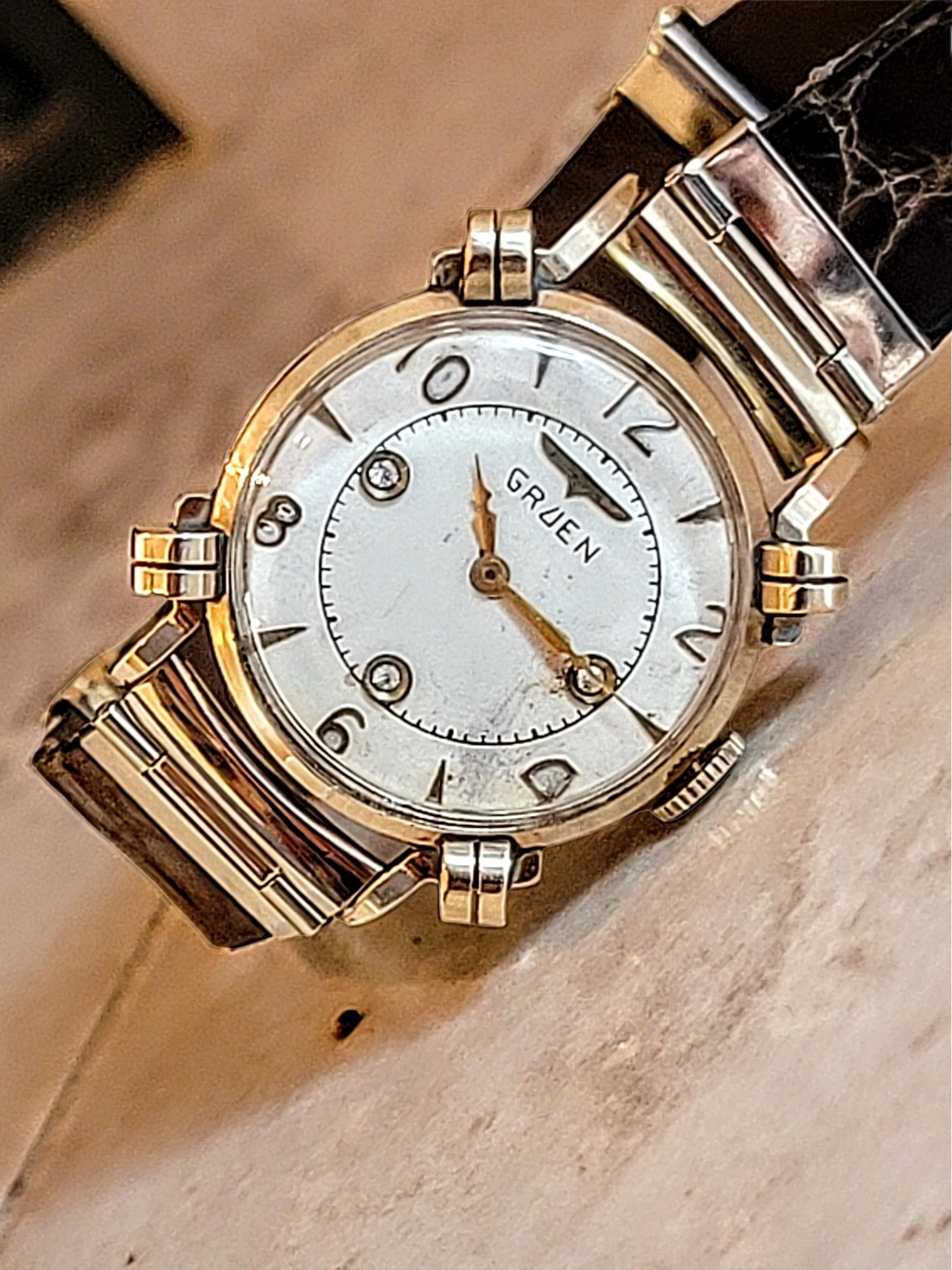 1924 GRUEN Guild Wristwatch 15 Jewels Cal. 153 Swiss - Image 6