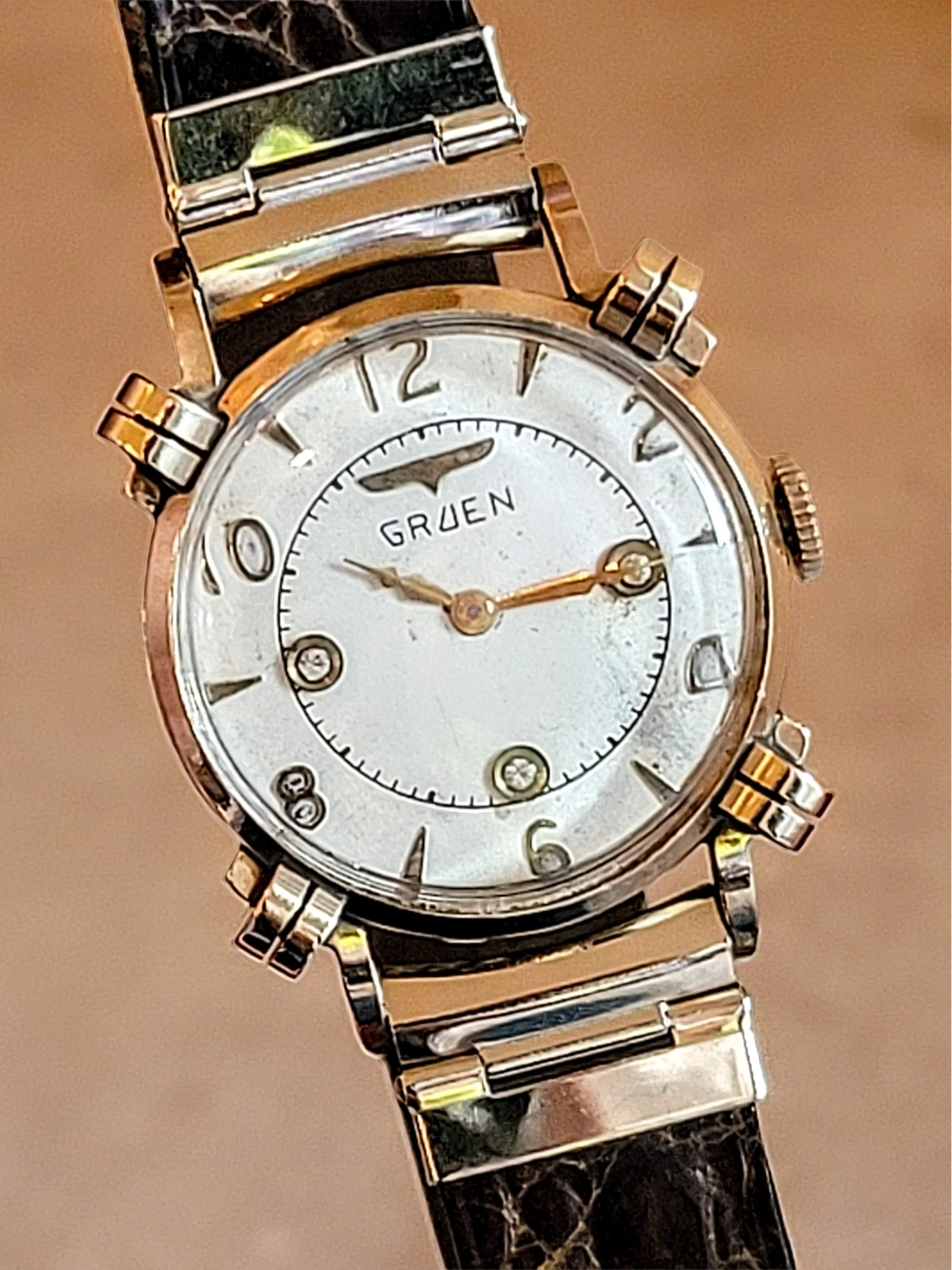 1924 GRUEN Guild Wristwatch 15 Jewels Cal. 153 Swiss - Image 7