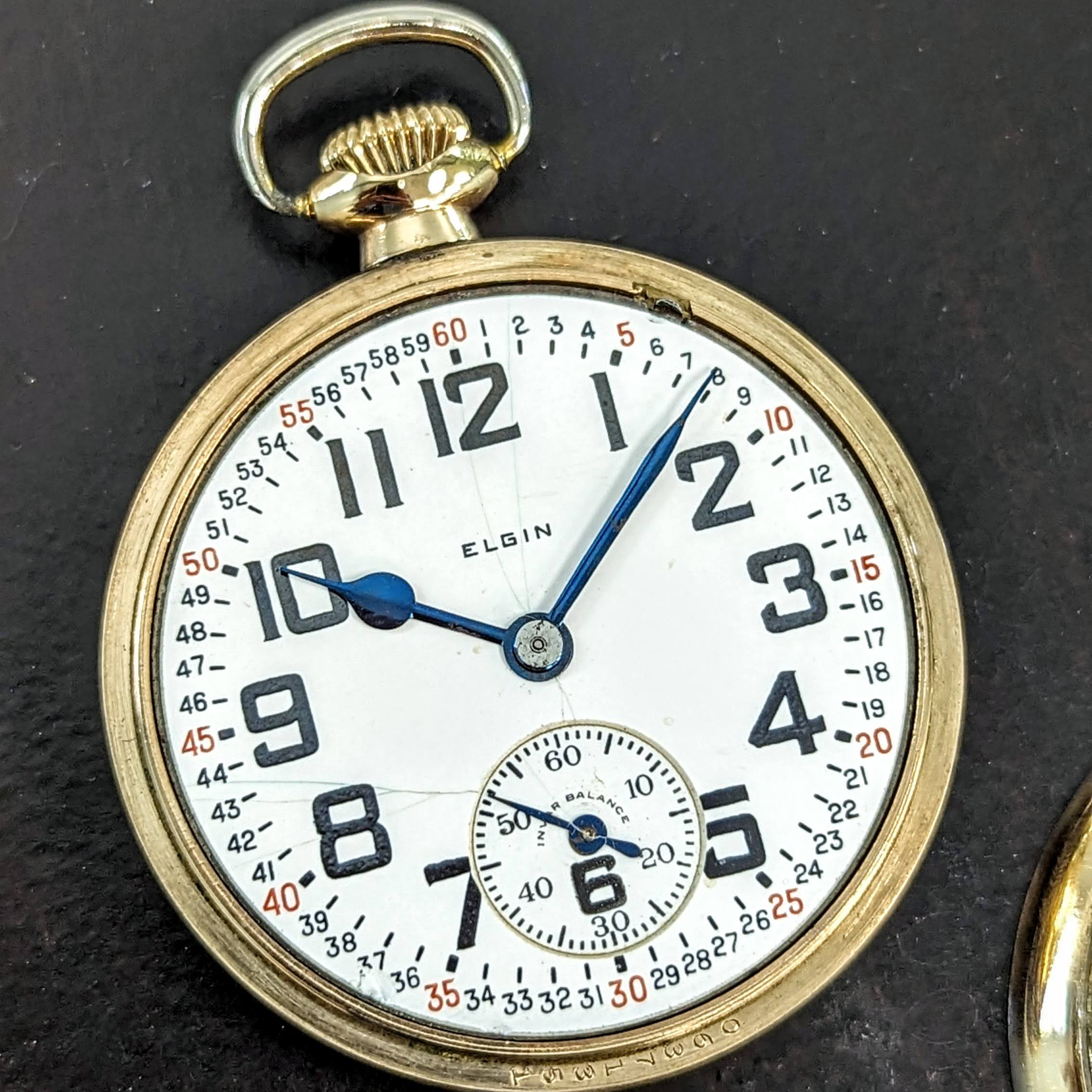1926 ELGIN Elgin B.W. Raymond Pocket Watch 16s 21 Jewels Grade 472 5 ADJ Vintage USA Made - Image 10