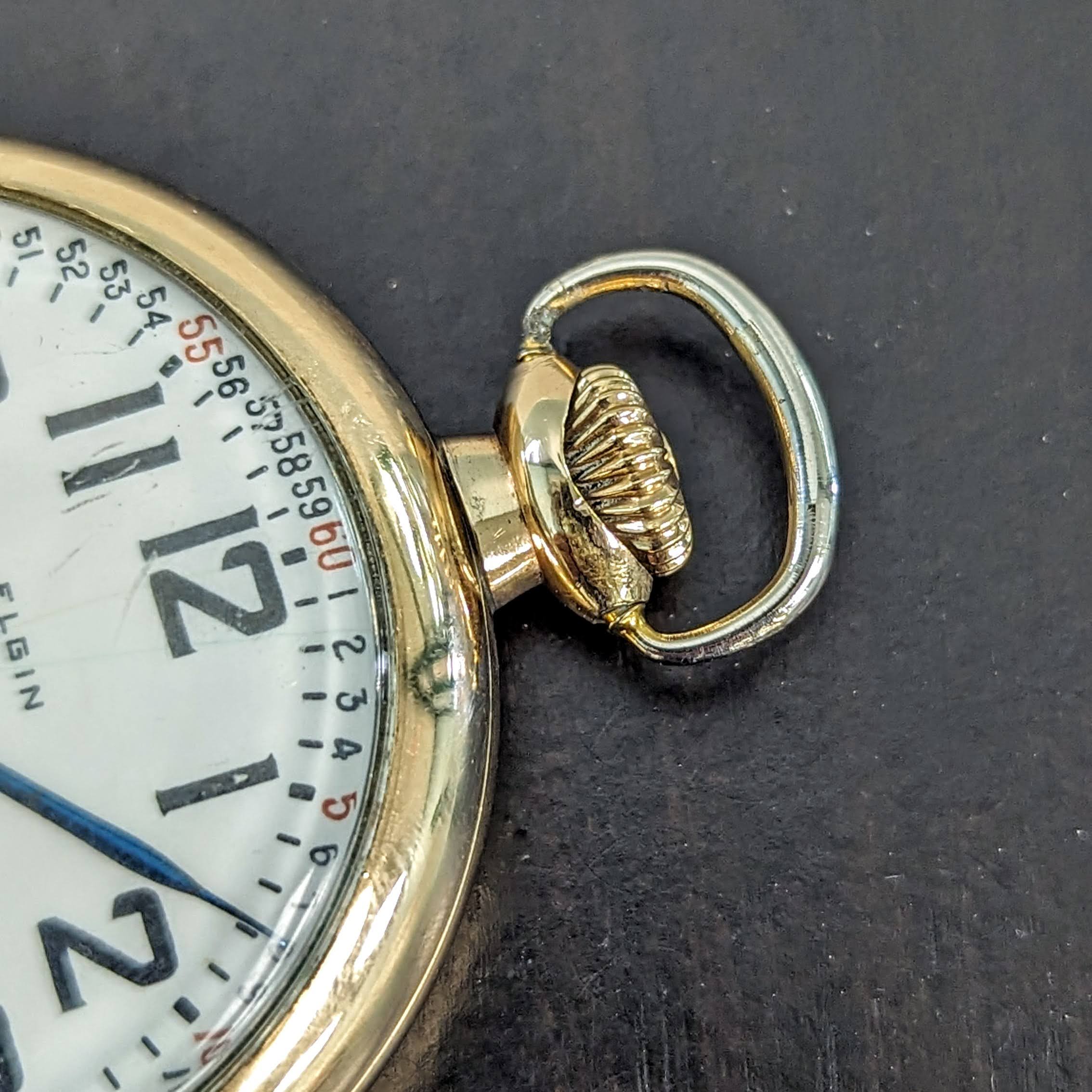 1926 ELGIN Elgin B.W. Raymond Pocket Watch 16s 21 Jewels Grade 472 5 ADJ Vintage USA Made - Image 8