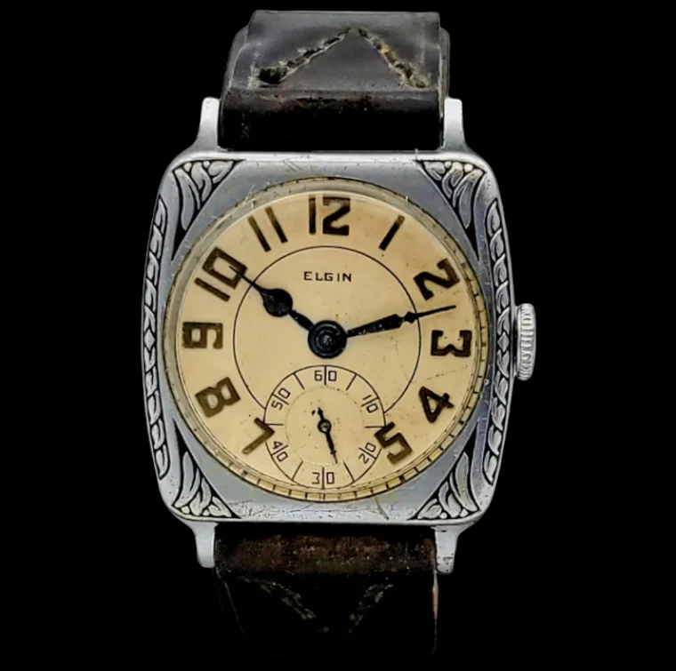 1928 ELGIN Art Deco Wristwatch Grade 430 - Image 10