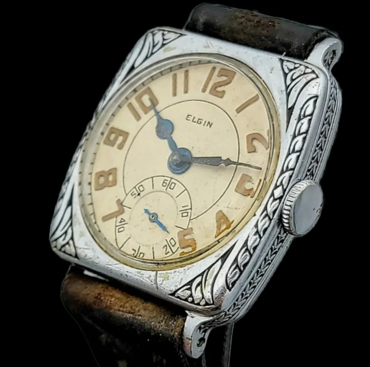 1928 ELGIN Art Deco Wristwatch Grade 430 - Image 12
