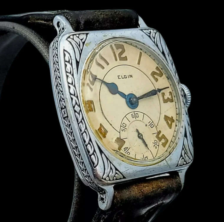 1928 ELGIN Art Deco Wristwatch Grade 430 - Image 13
