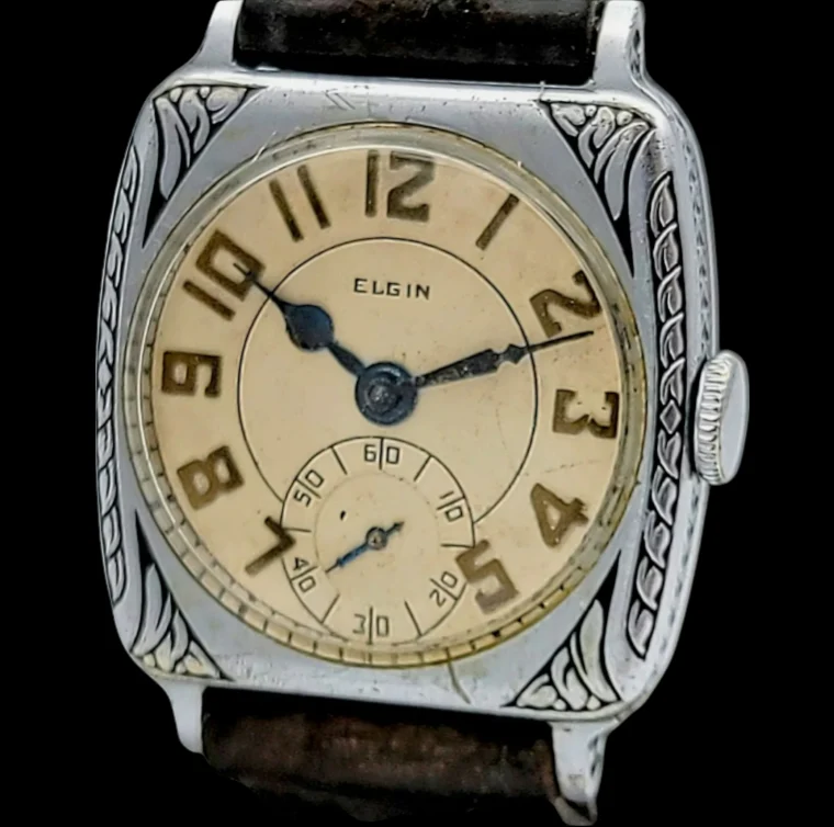 1928 ELGIN Art Deco Wristwatch Grade 430 - Image 14