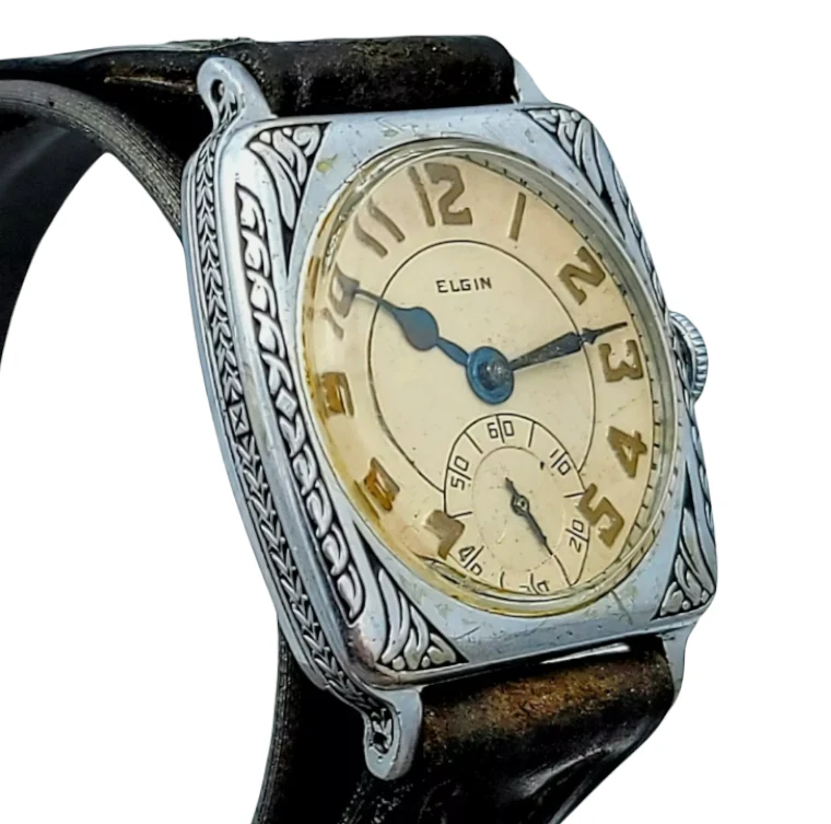1928 ELGIN Art Deco Wristwatch Grade 430 - Image 3