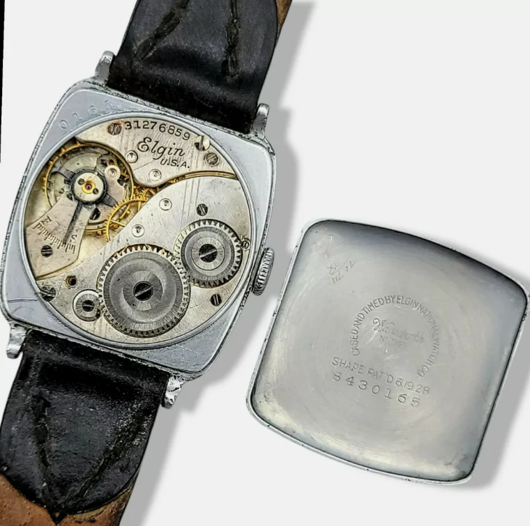 1928 ELGIN Art Deco Wristwatch Grade 430 - Image 9