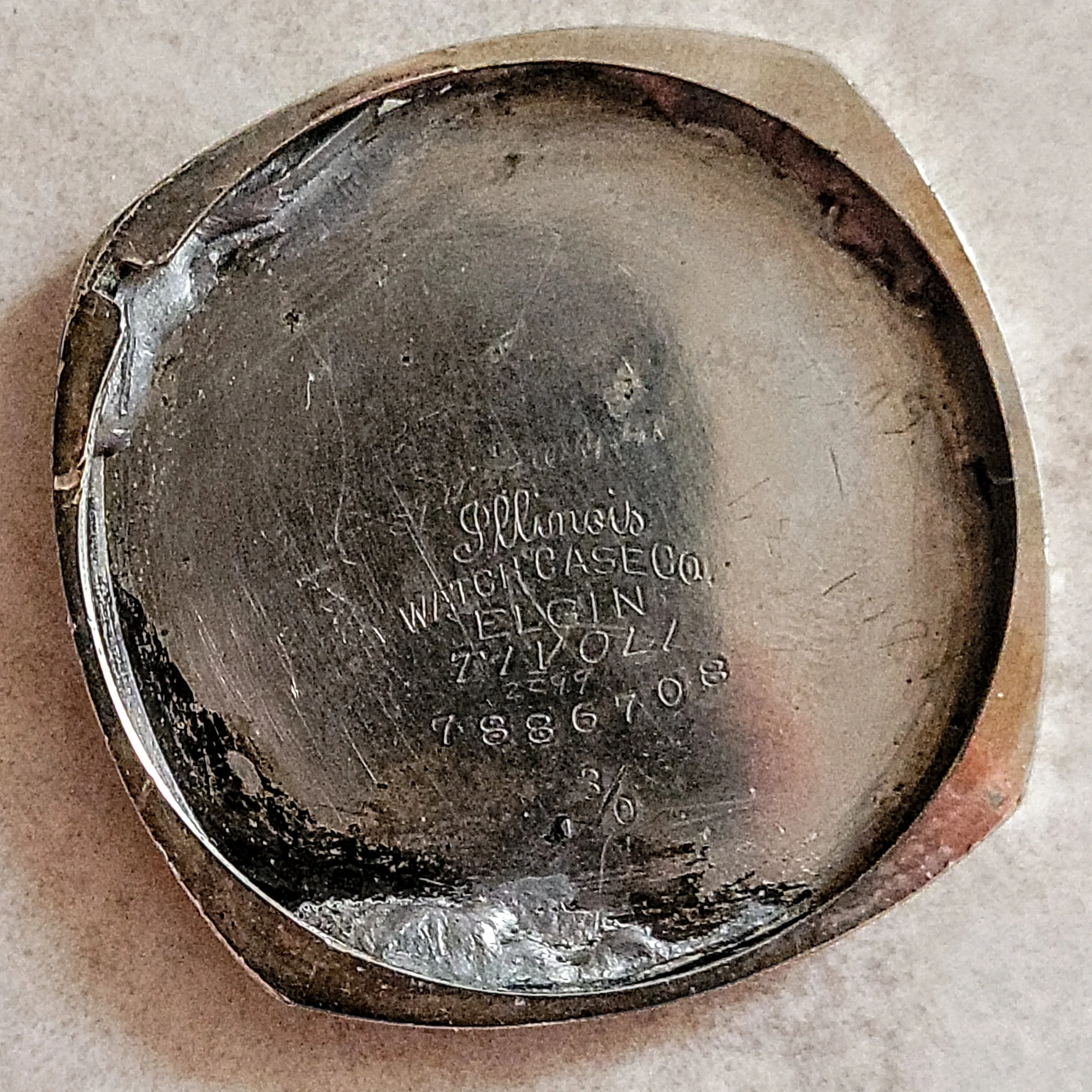 1929 ILLINOIS Art Deco Watch Cal. "TIME KING" Grade 24 - Image 10