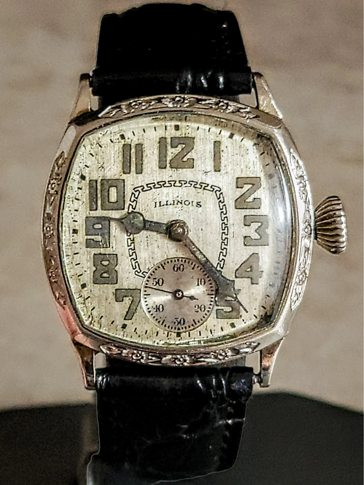 1929 ILLINOIS Art Deco Watch Cal. "TIME KING" Grade 24 - Image 12