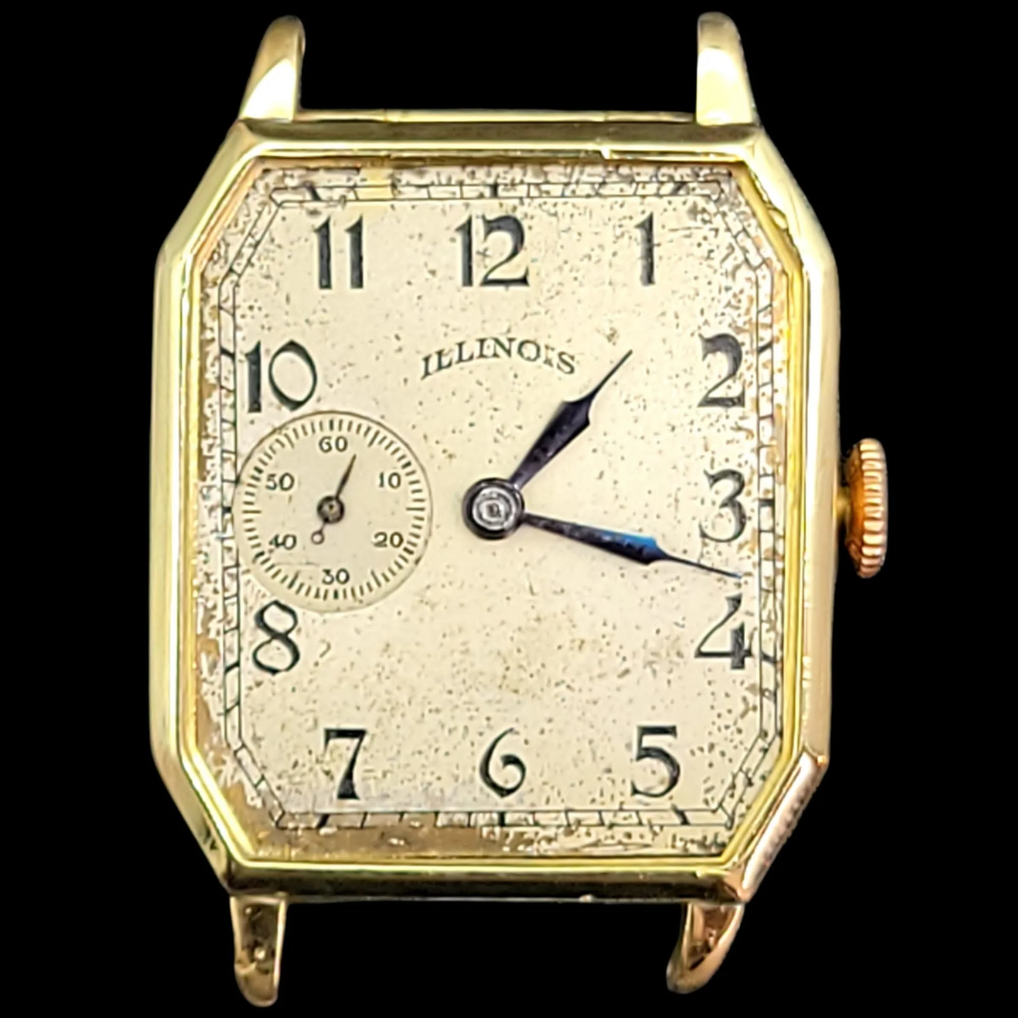 1929 ILLINOIS Canby Watch "Rectangle Plane" Grade 905 - Image 10