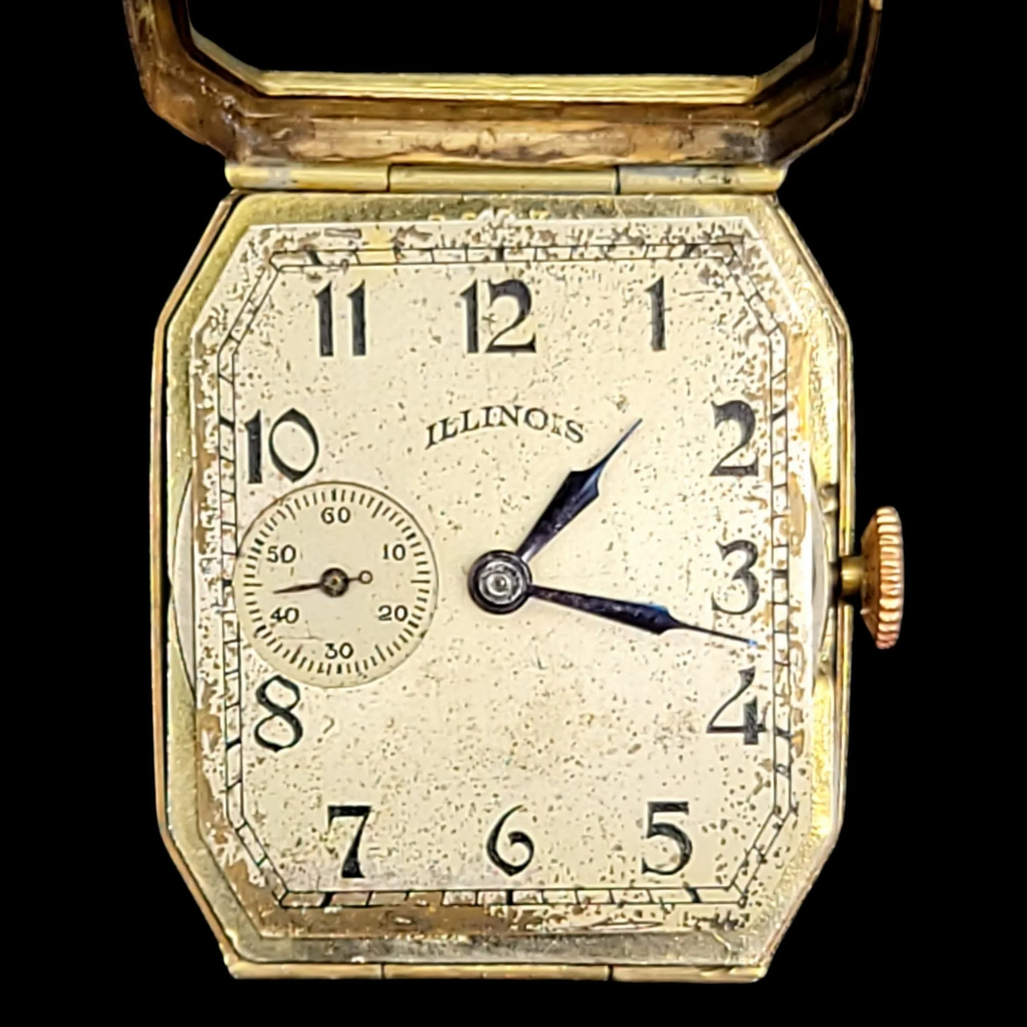 1929 ILLINOIS Canby Watch "Rectangle Plane" Grade 905 - Image 12