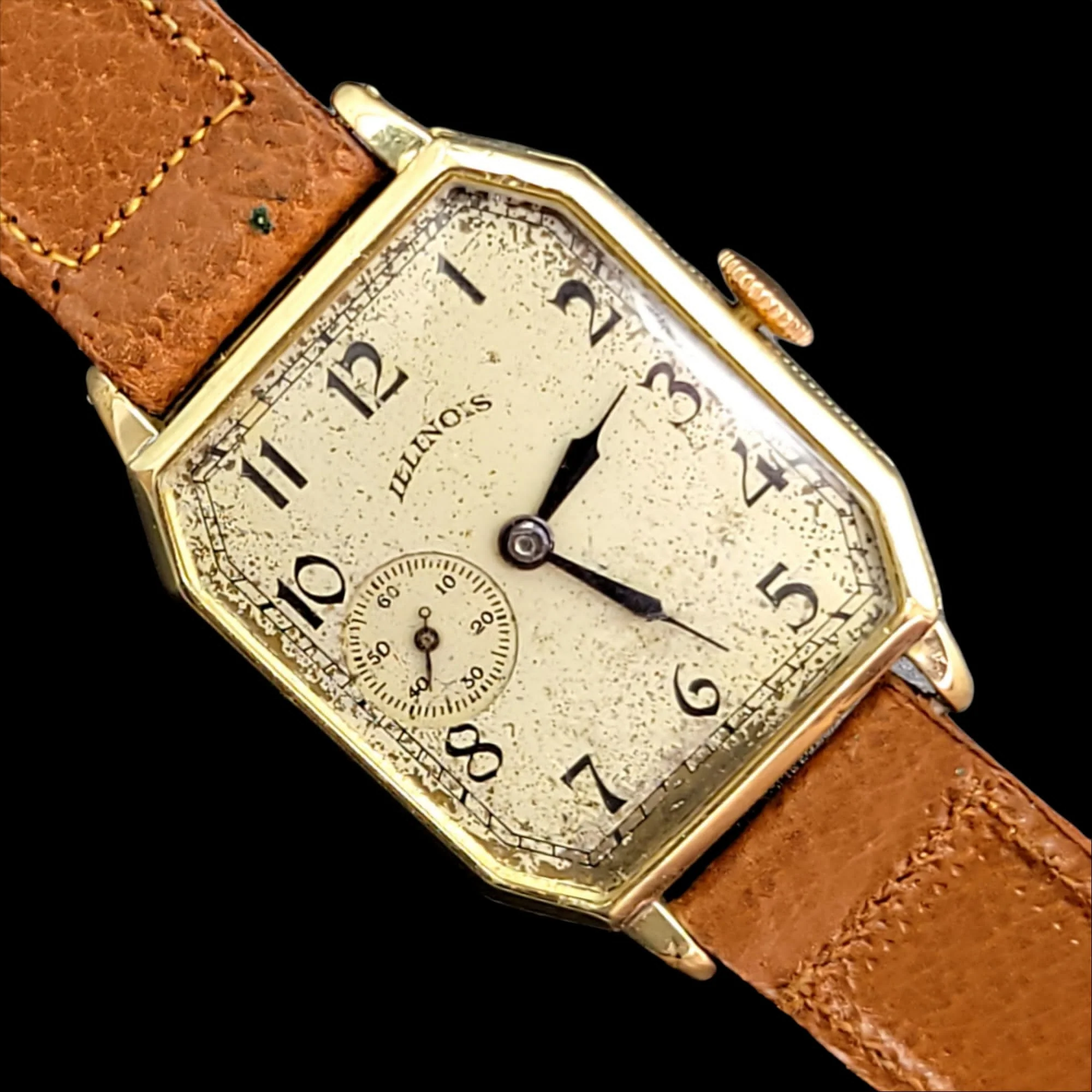 1929 ILLINOIS Canby Watch "Rectangle Plane" Grade 905 - Image 14