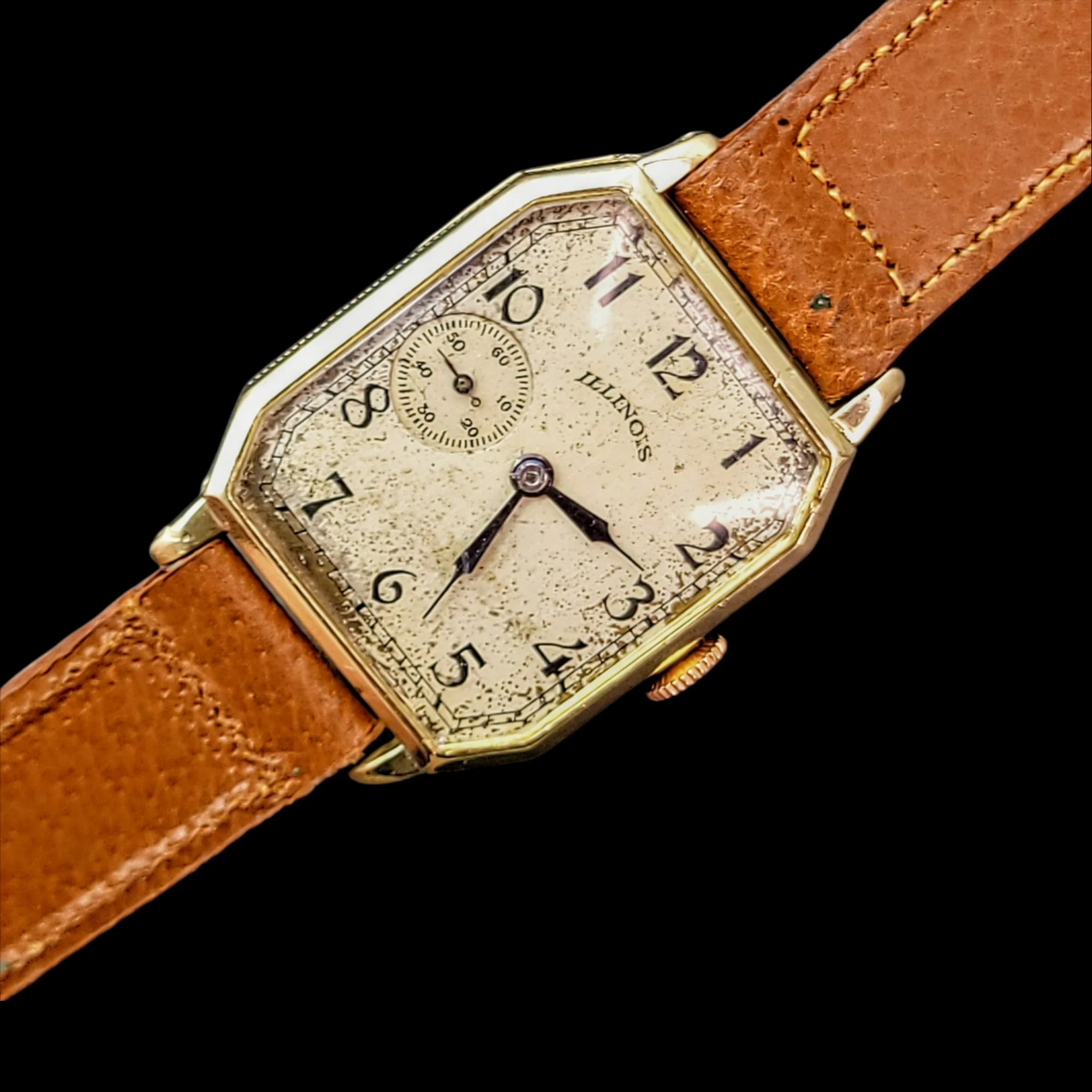 1929 ILLINOIS Canby Watch "Rectangle Plane" Grade 905 - Image 17