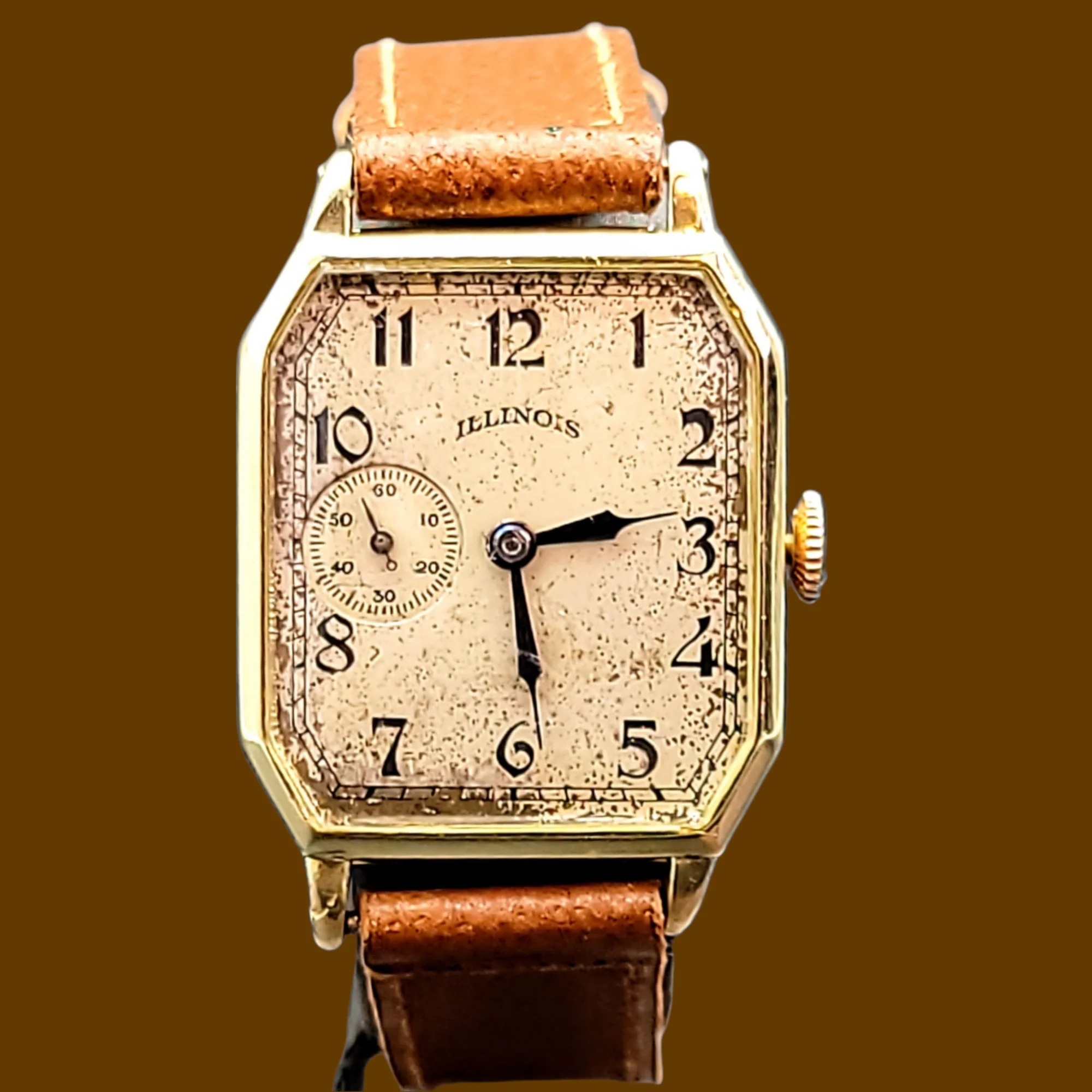 1929 ILLINOIS Canby Watch "Rectangle Plane" Grade 905 - Image 19