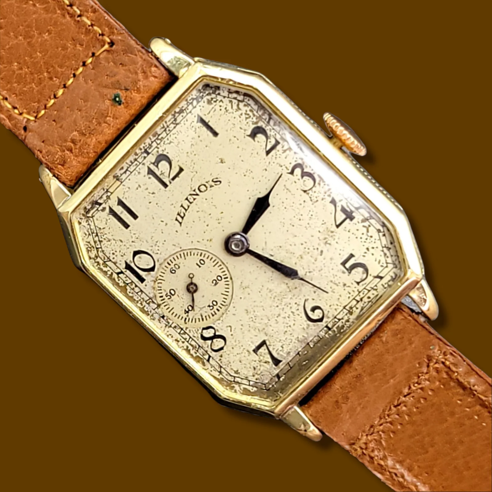 1929 ILLINOIS Canby Watch "Rectangle Plane" Grade 905 - Image 20