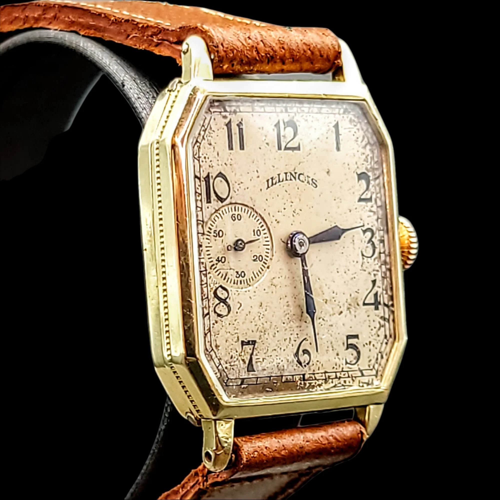 1929 ILLINOIS Canby Watch "Rectangle Plane" Grade 905 - Image 3