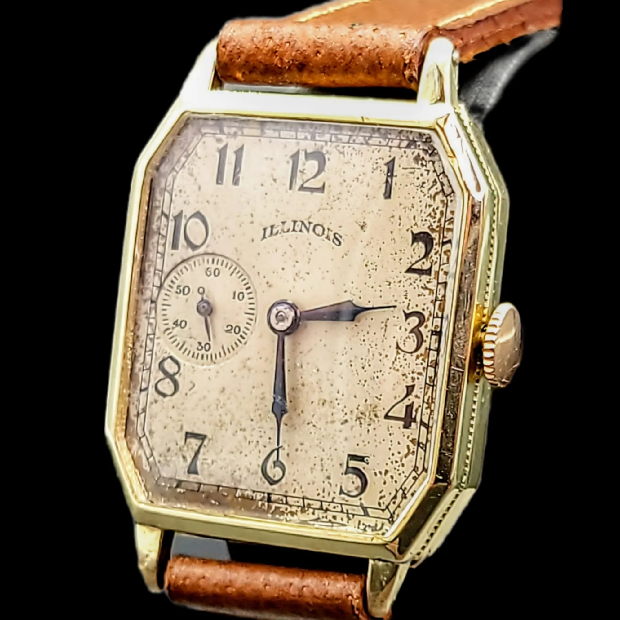 1929 ILLINOIS Canby Watch "Rectangle Plane" Grade 905 - Image 7