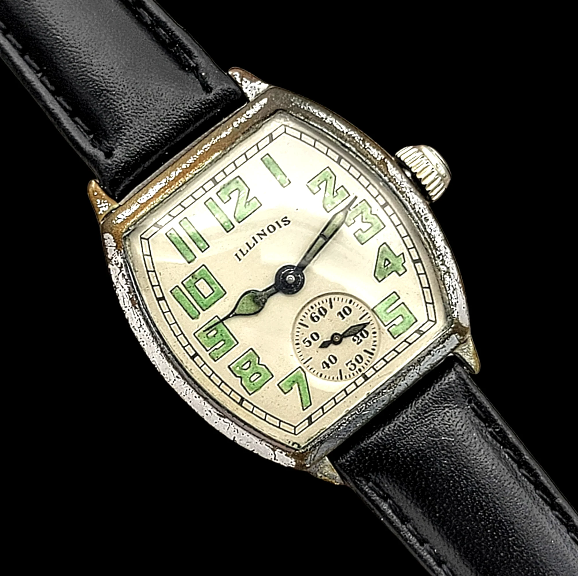 1932 ILLINOIS Whippet Watch Art Deco U.S.A. - Image 10