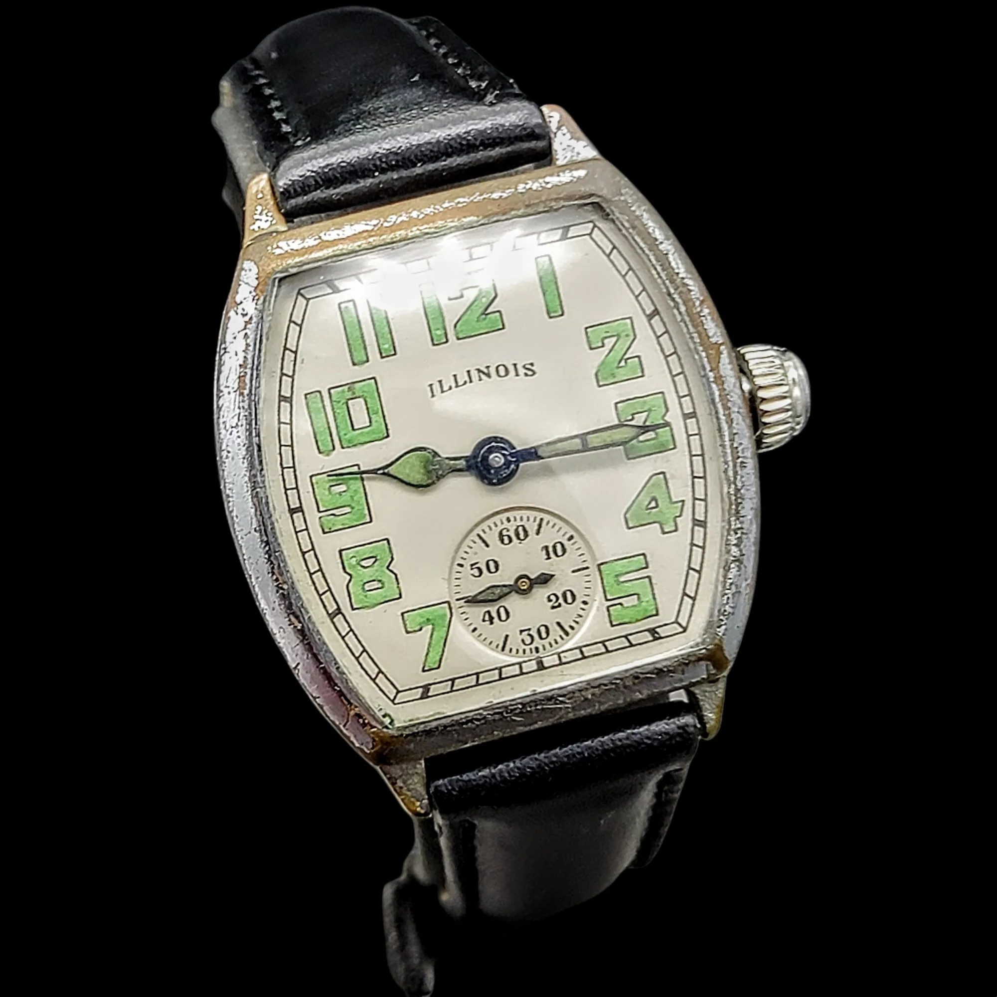 1932 ILLINOIS Whippet Watch Art Deco U.S.A. - Image 11